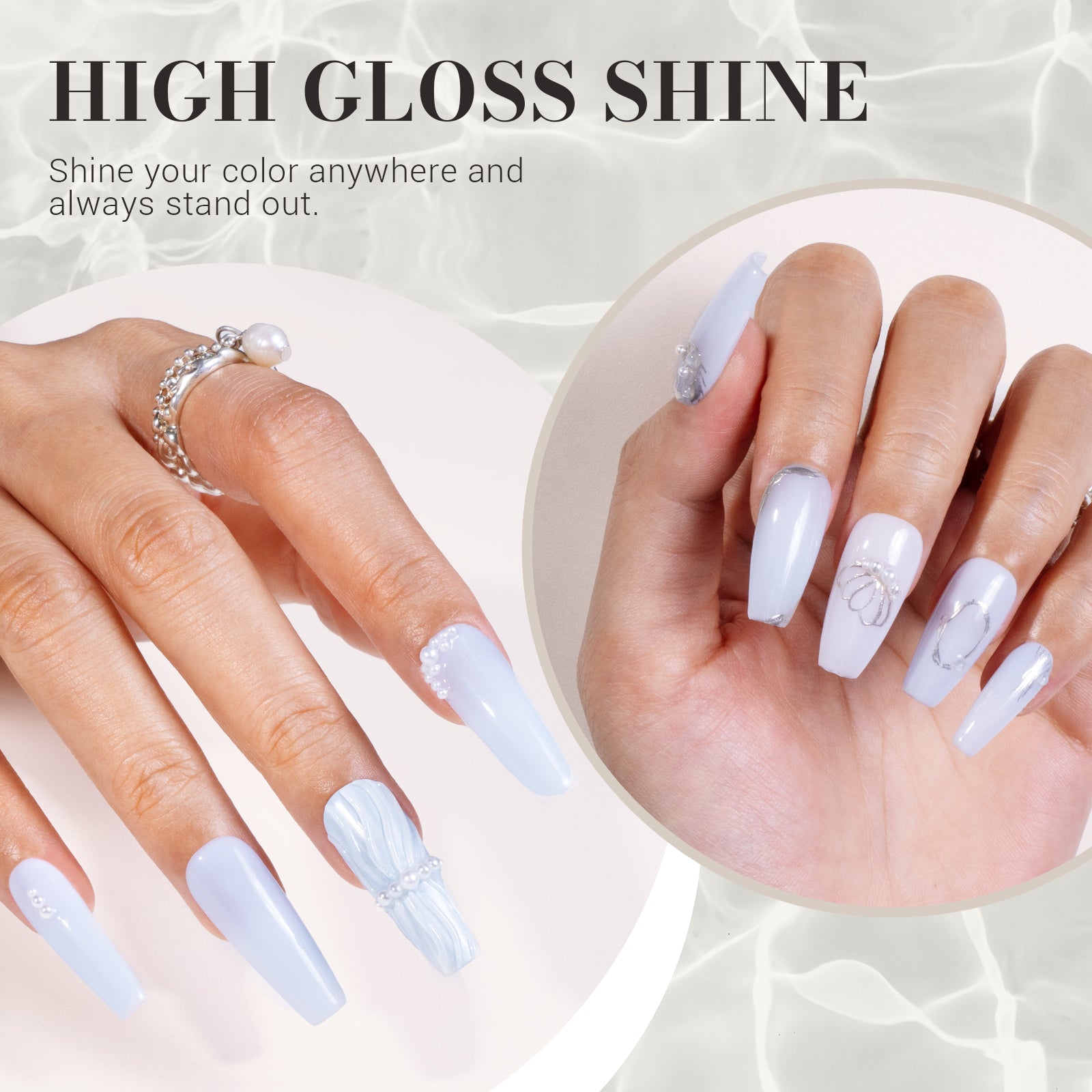 Jeweliver Jelly TPO-Free Gel Nail Polish 0.5 fl oz/15ml - Light Blue JM01