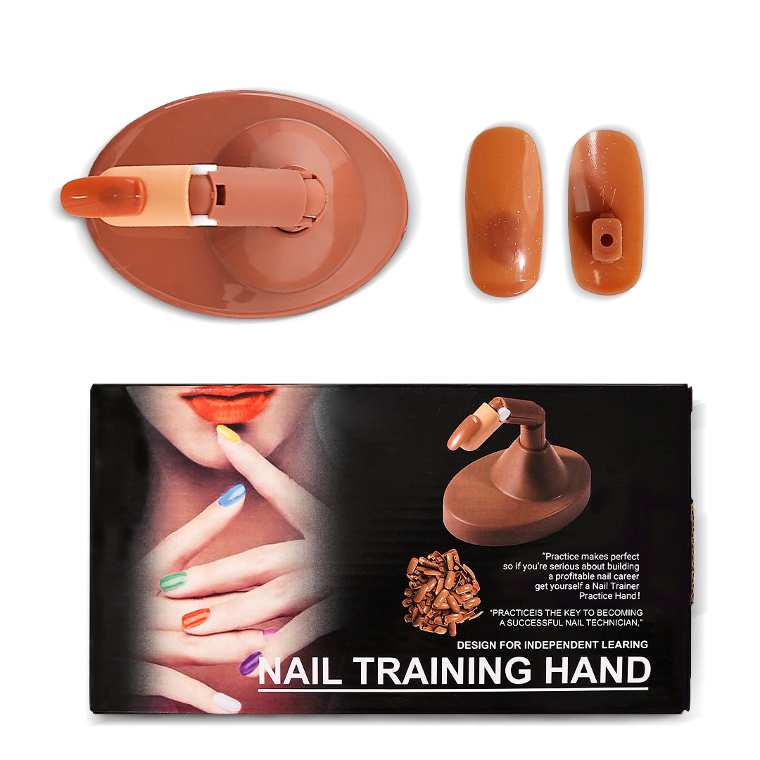 Nail Practice Fingers with Base Stand