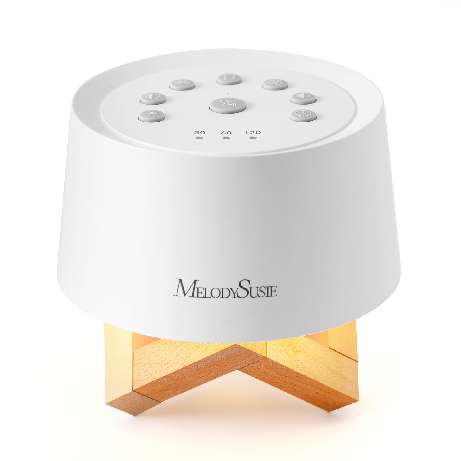 MelodySusie 31 Soothing White Noise Sounds & Night Light