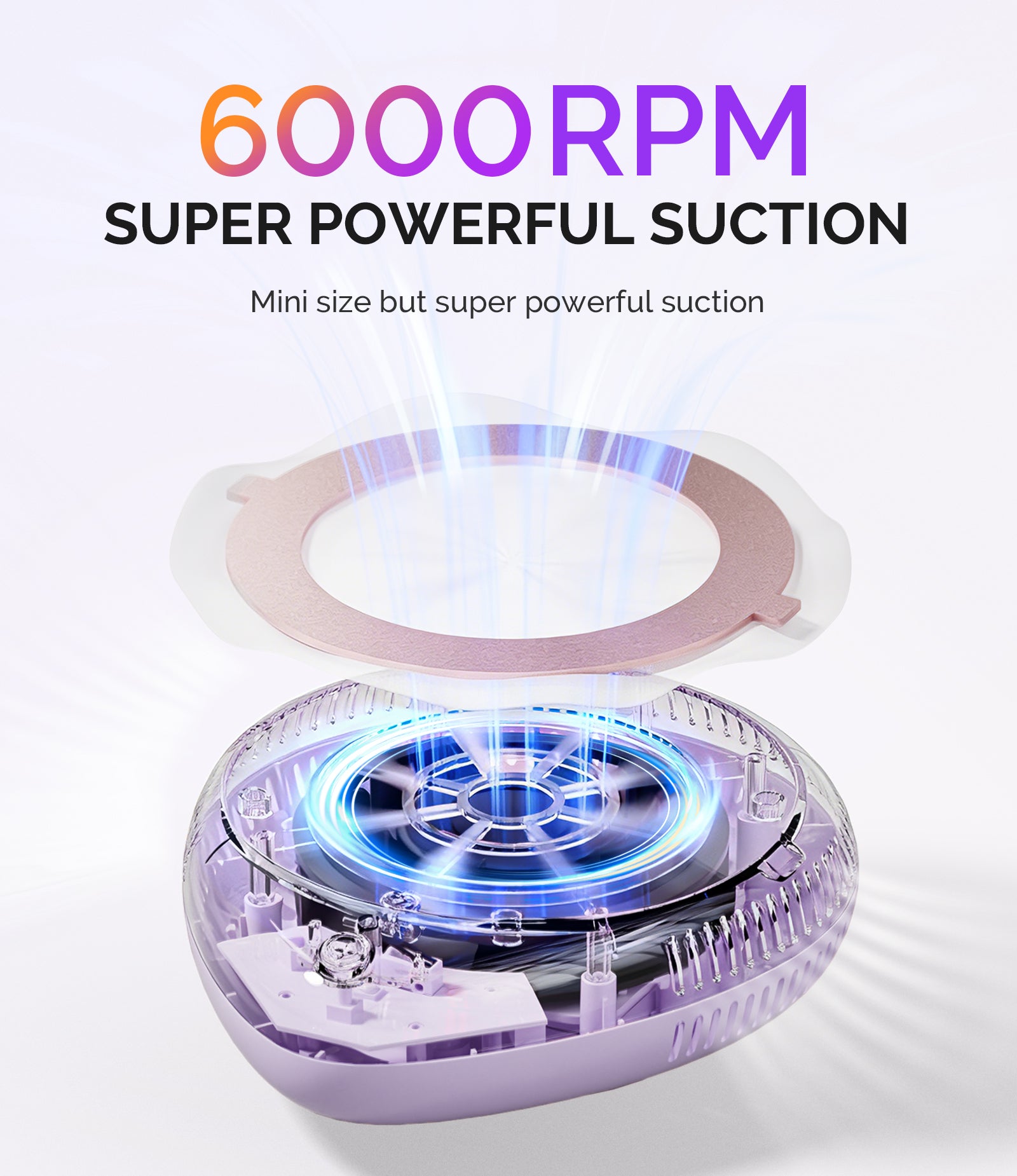 PProR Nail Dust Collector Purple Kit