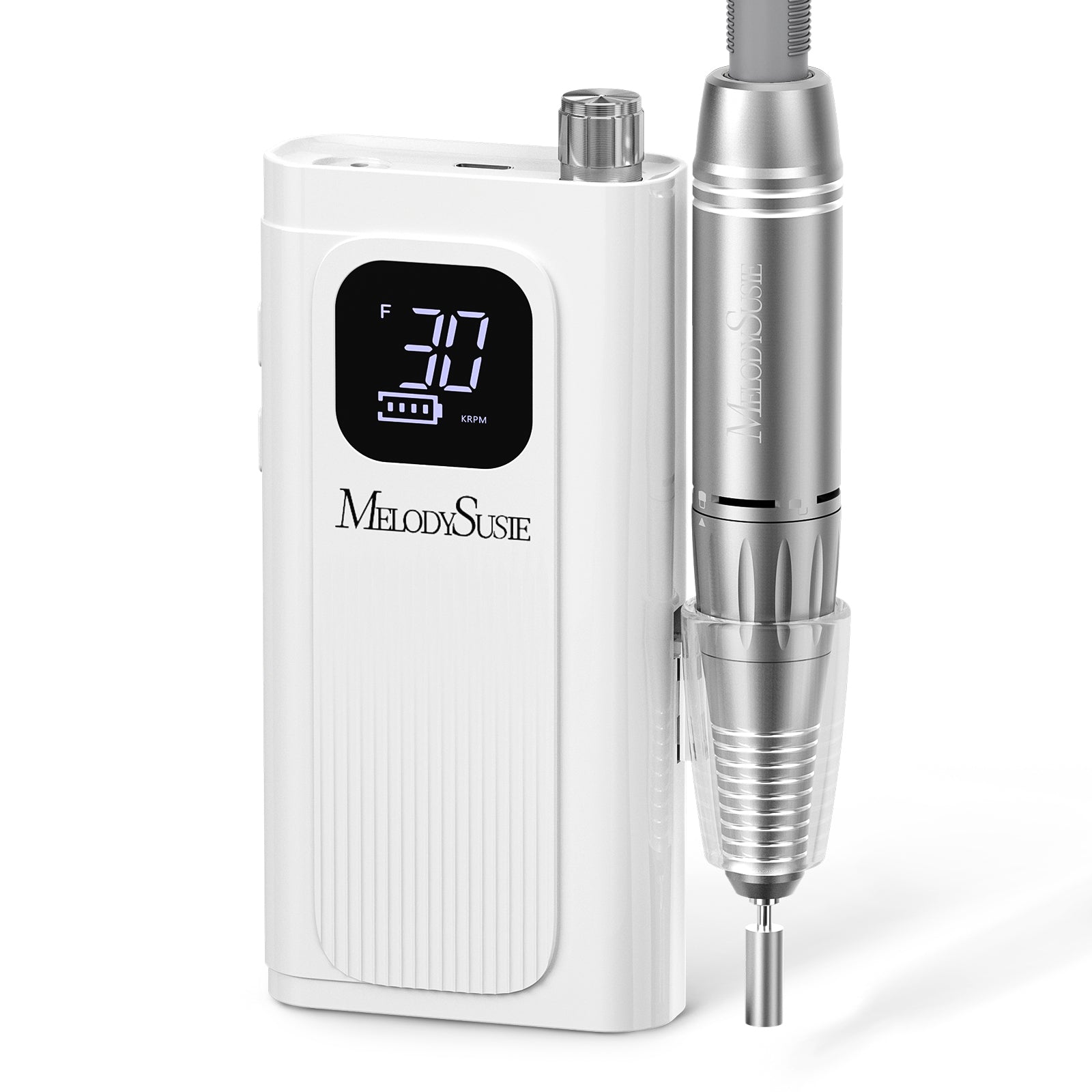 SC300F Rechargeable Nail Drill 30000RPM - White