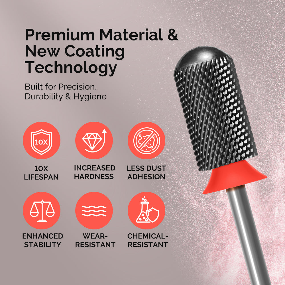 Dura-Diamond Coating Tungsten Carbide Nail Drill Bit