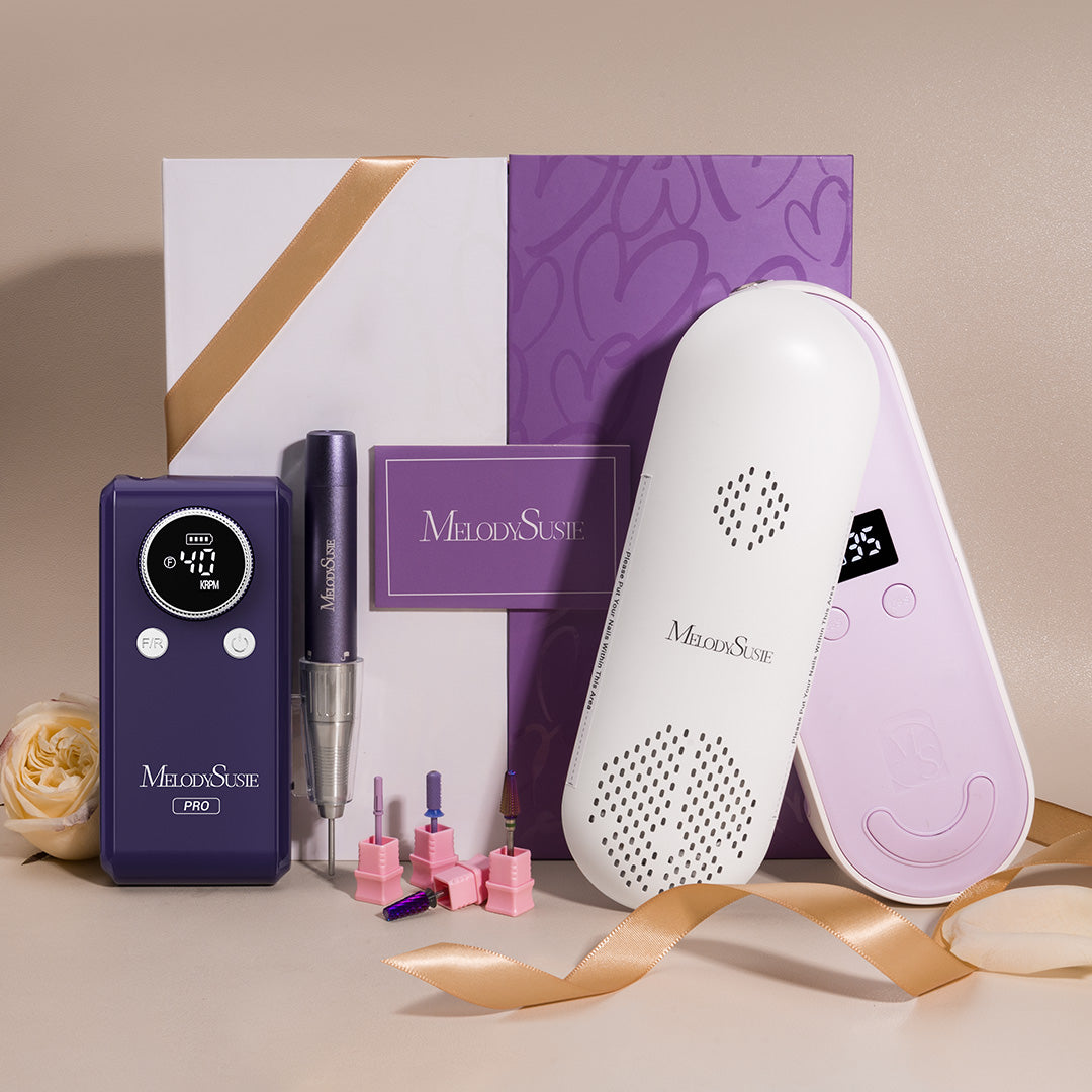 MB420G Rechargeable 40000RPM Nail Drill Gift Box