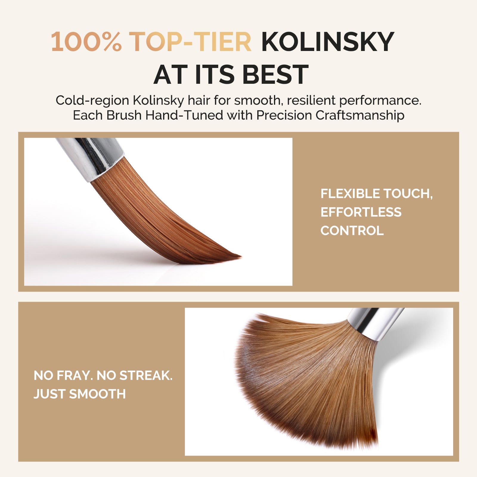 Z-Series 100% Top-Tier Kolinsky Acrylic Nail Brush