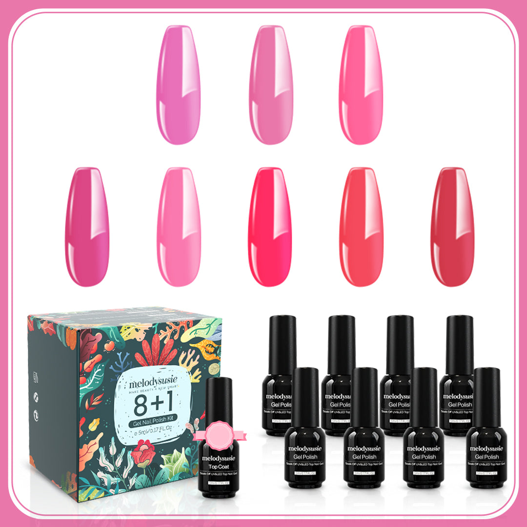 Full Collection 8+1 Gel Polish Kit
