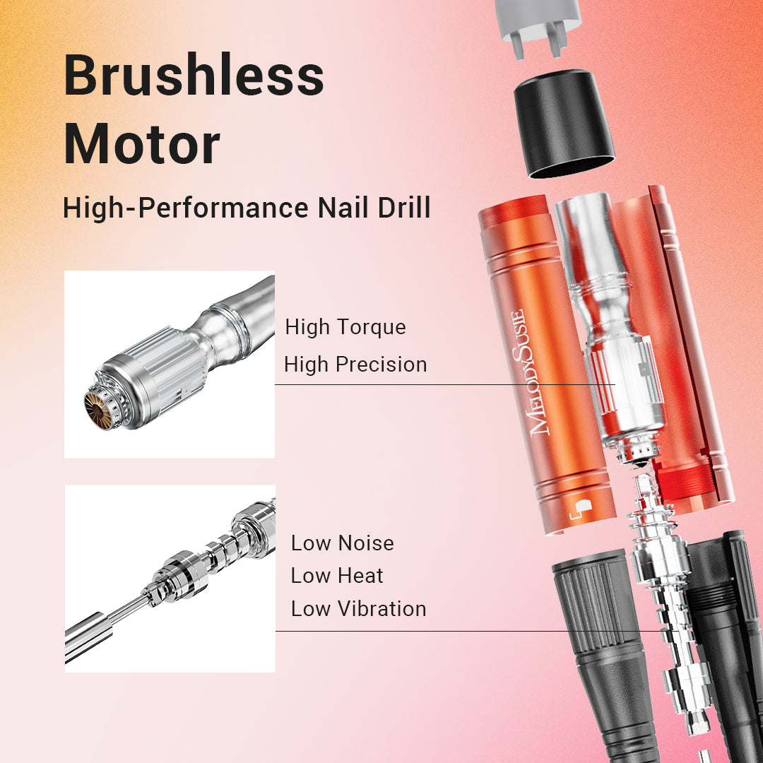 MB450E Brushless Motor Nail Drill Gift Box