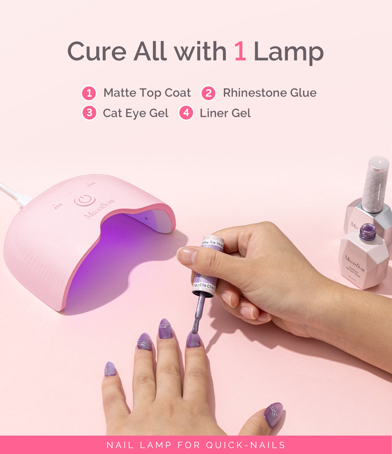 P-ART06F LED/UV Nail Lamp