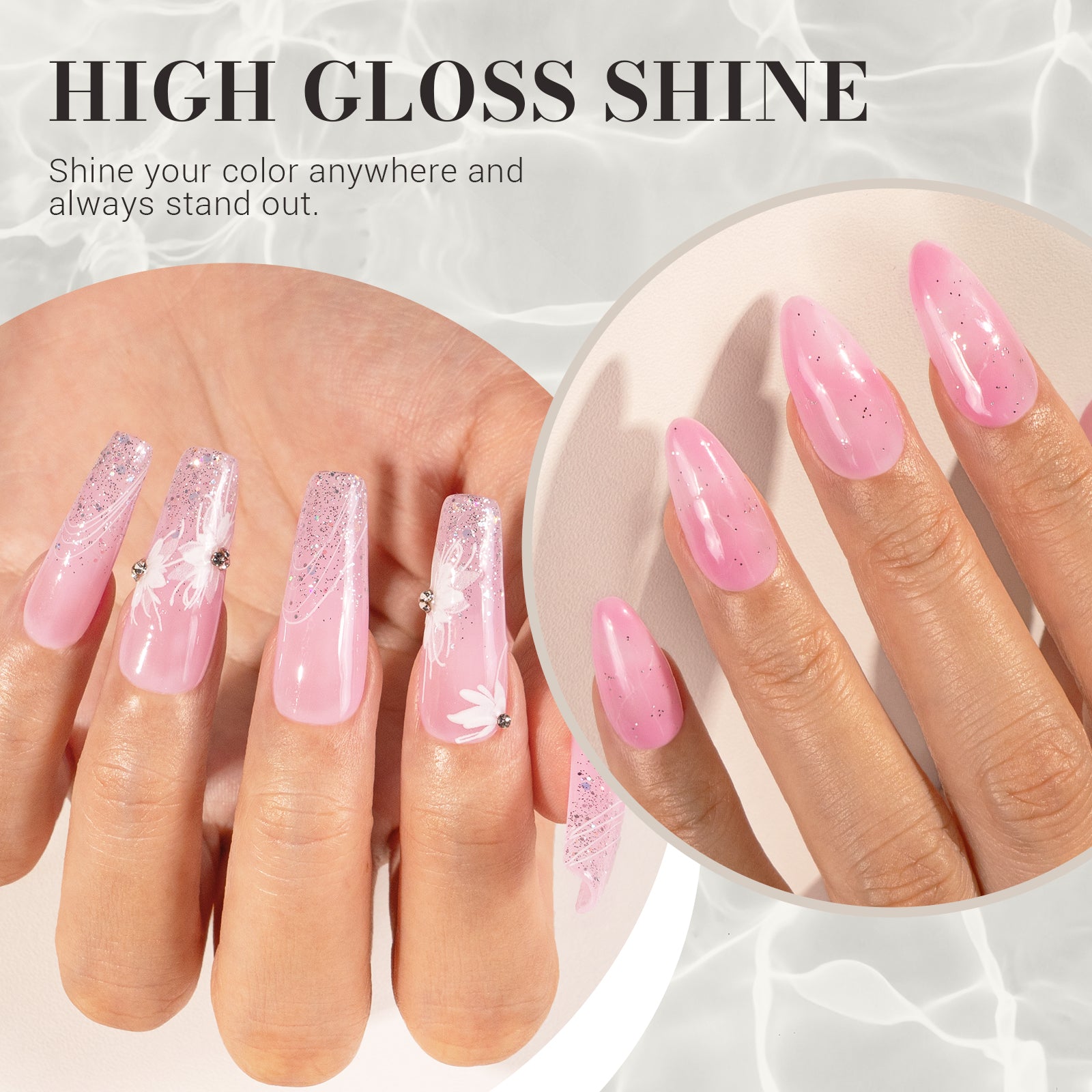 Jeweliver Jelly TPO-Free Gel Nail Polish 0.5 fl oz/15ml - Berry Pink JM16