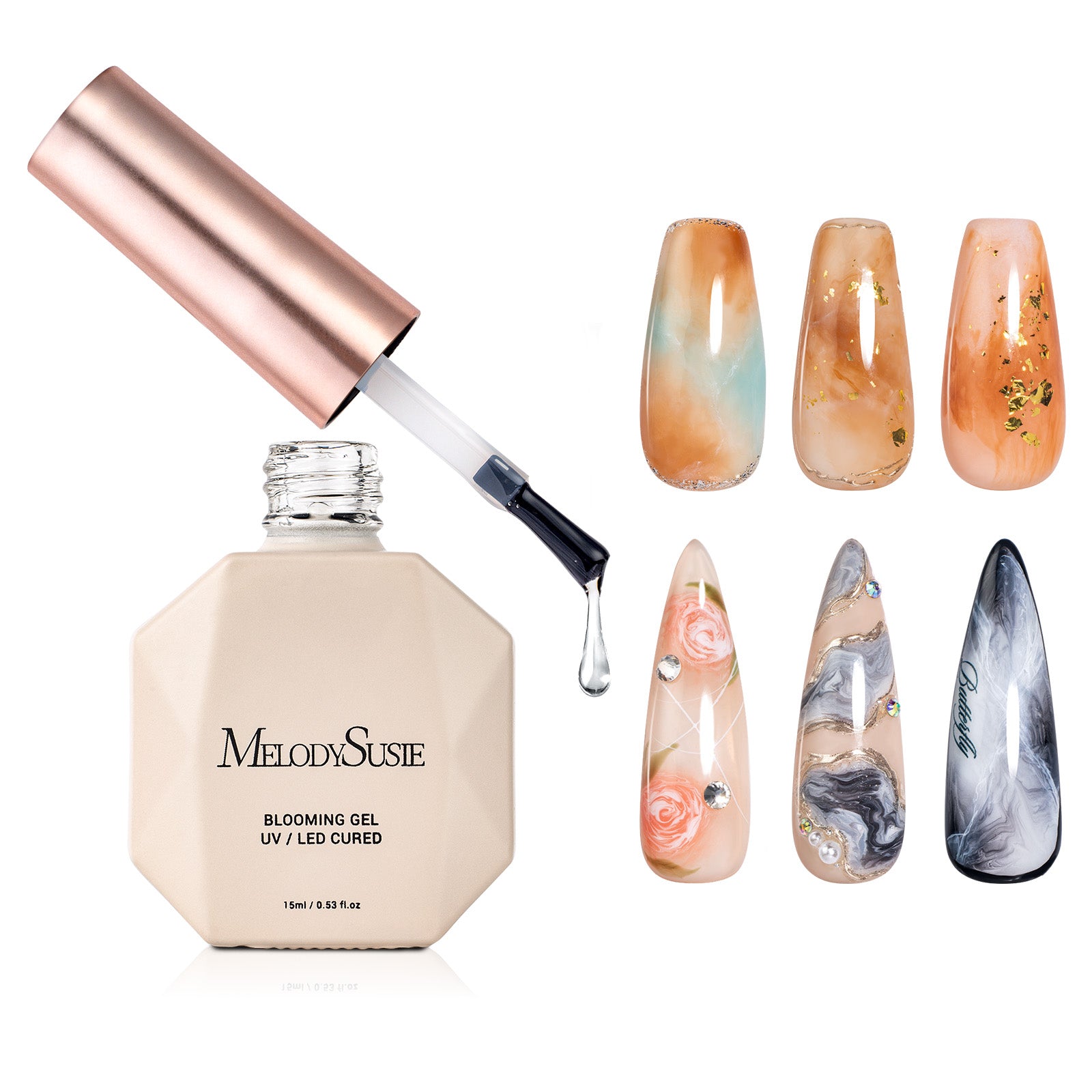 Clear Blooming Gel 15ml - MelodySusie