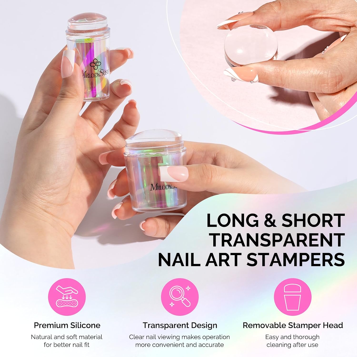 French Nail Stamper Kit 4PCS - Aurora
