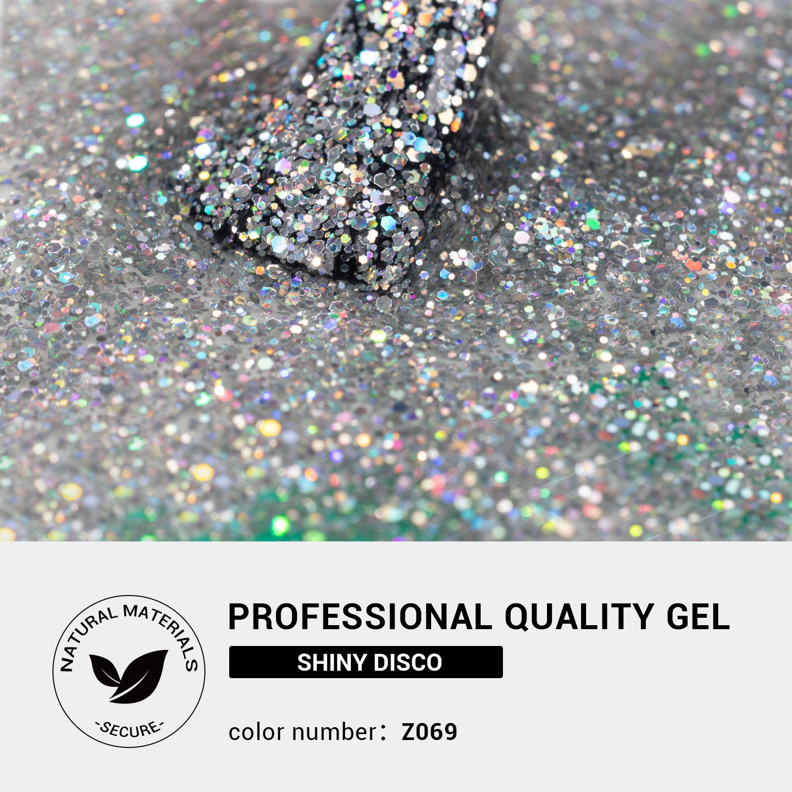 Z069 Shiny Disco - Gel Nail Polish(15ml)