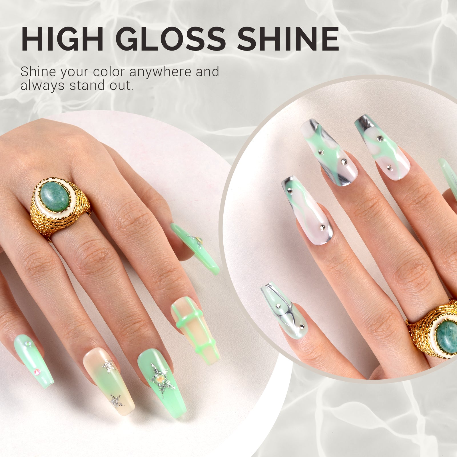 Jeweliver Jelly TPO-Free Gel Polish 15ml - Green Lolite - JFR58