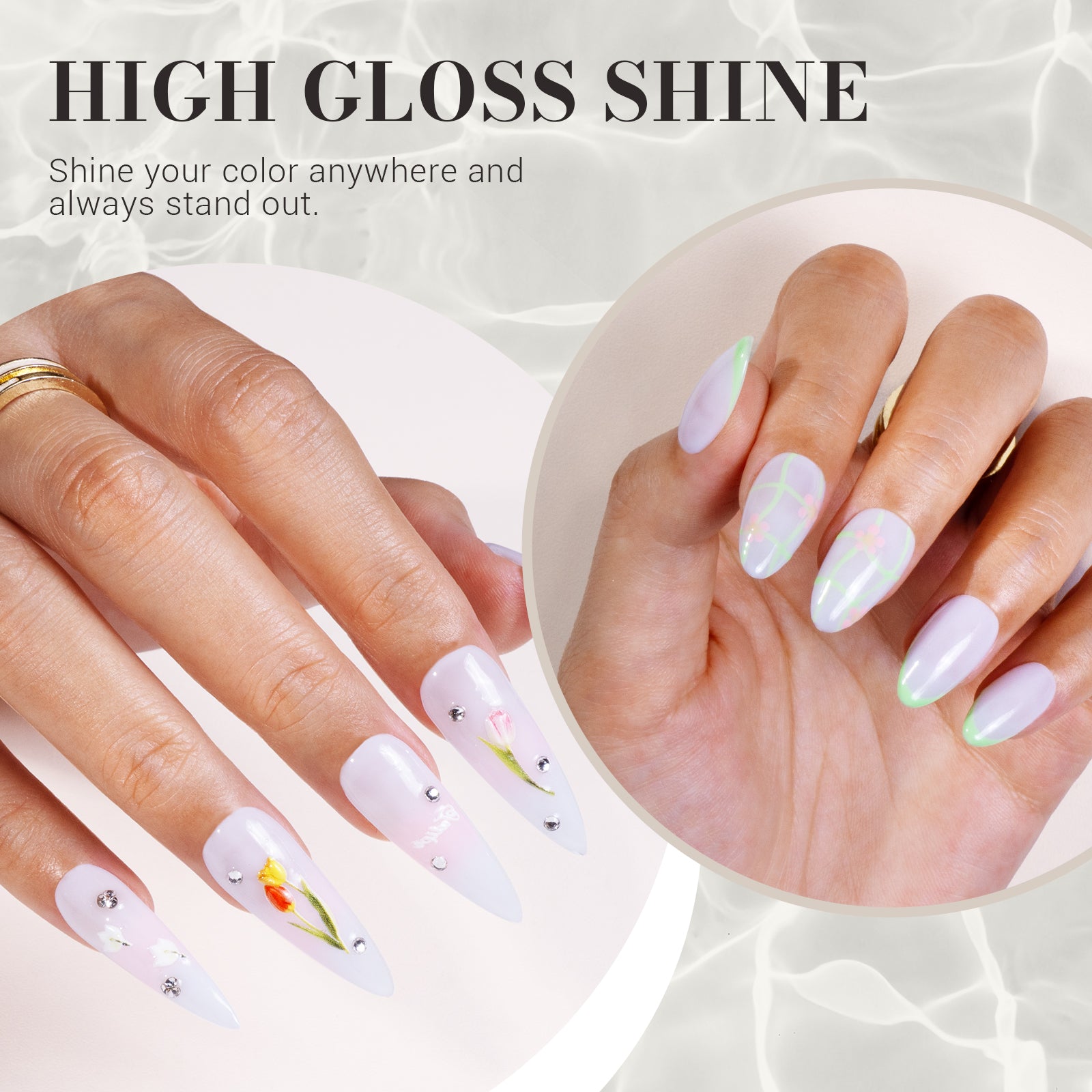Jeweliver Jelly TPO-Free Gel Nail Polish 0.5 fl oz/15ml - Milky JM22