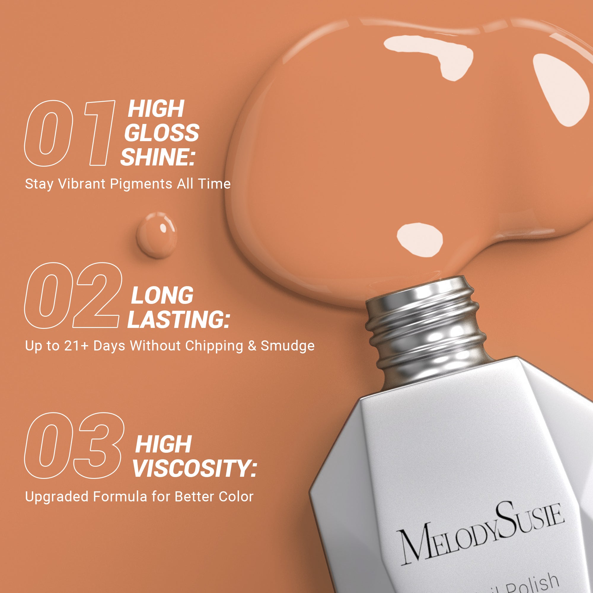 1672 Hiking Brown - TPO-Free Thick Gel Nail Polish(15ml)