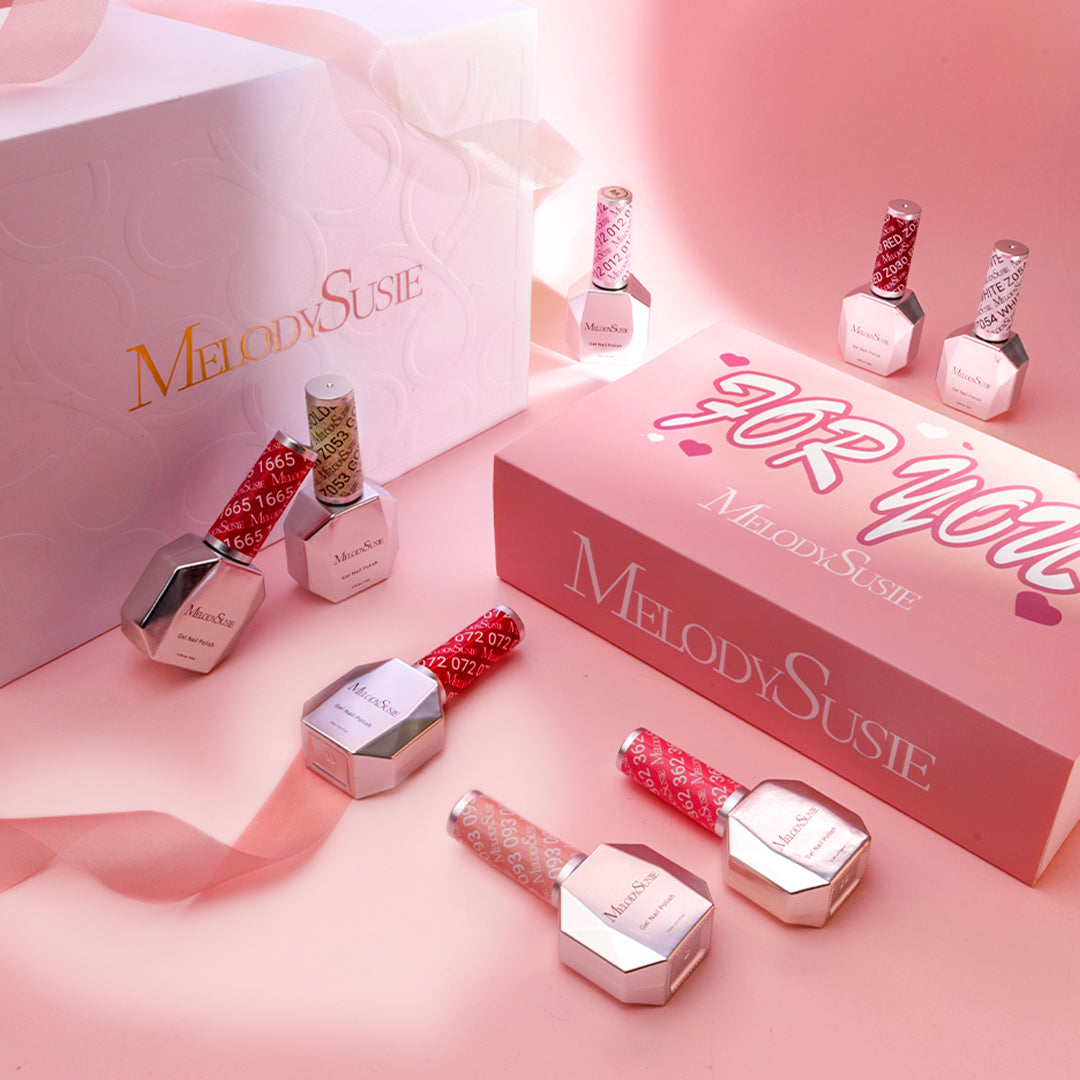 Lovely Sweetheart TPO-Free Thick Gel Nail Polish Gift Box - 8 Colors