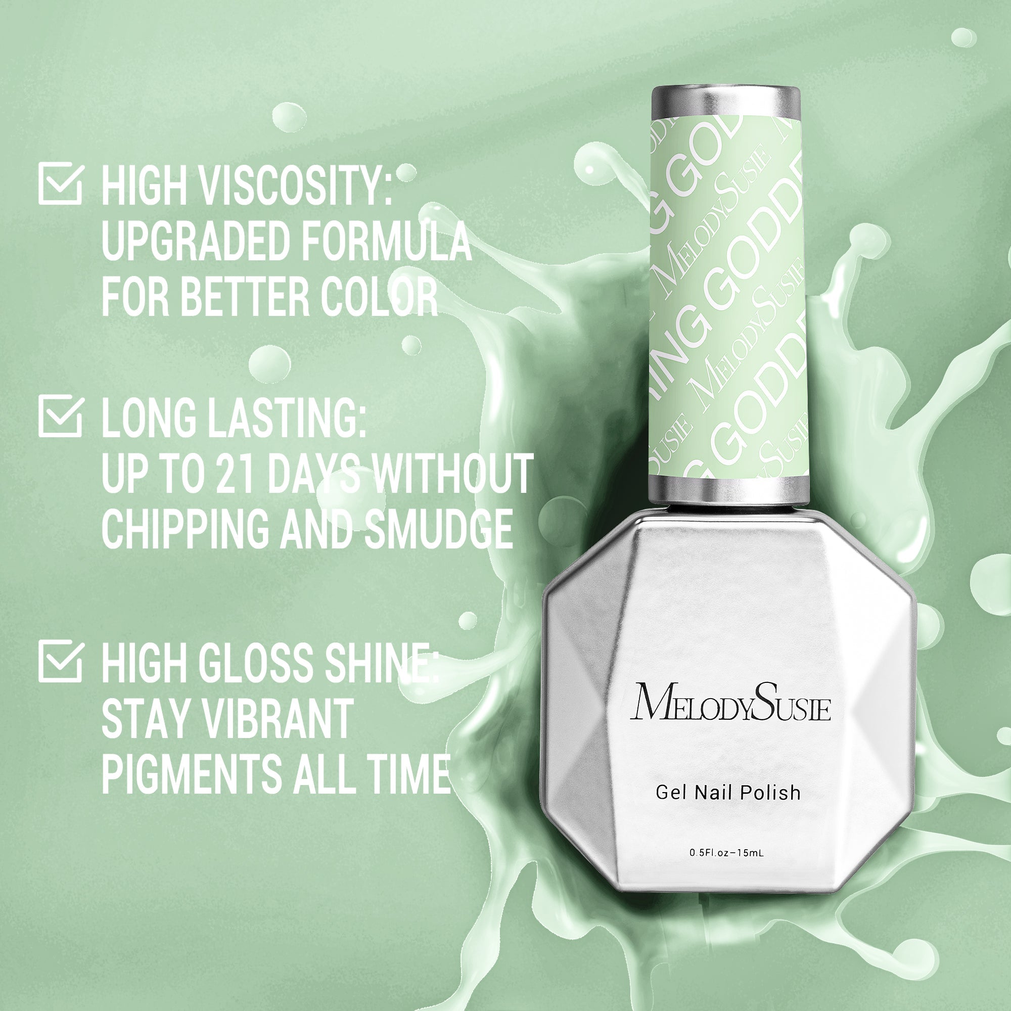 326 Spring Goddess - TPO-Free Thick Nail Gel Polish(15ml)