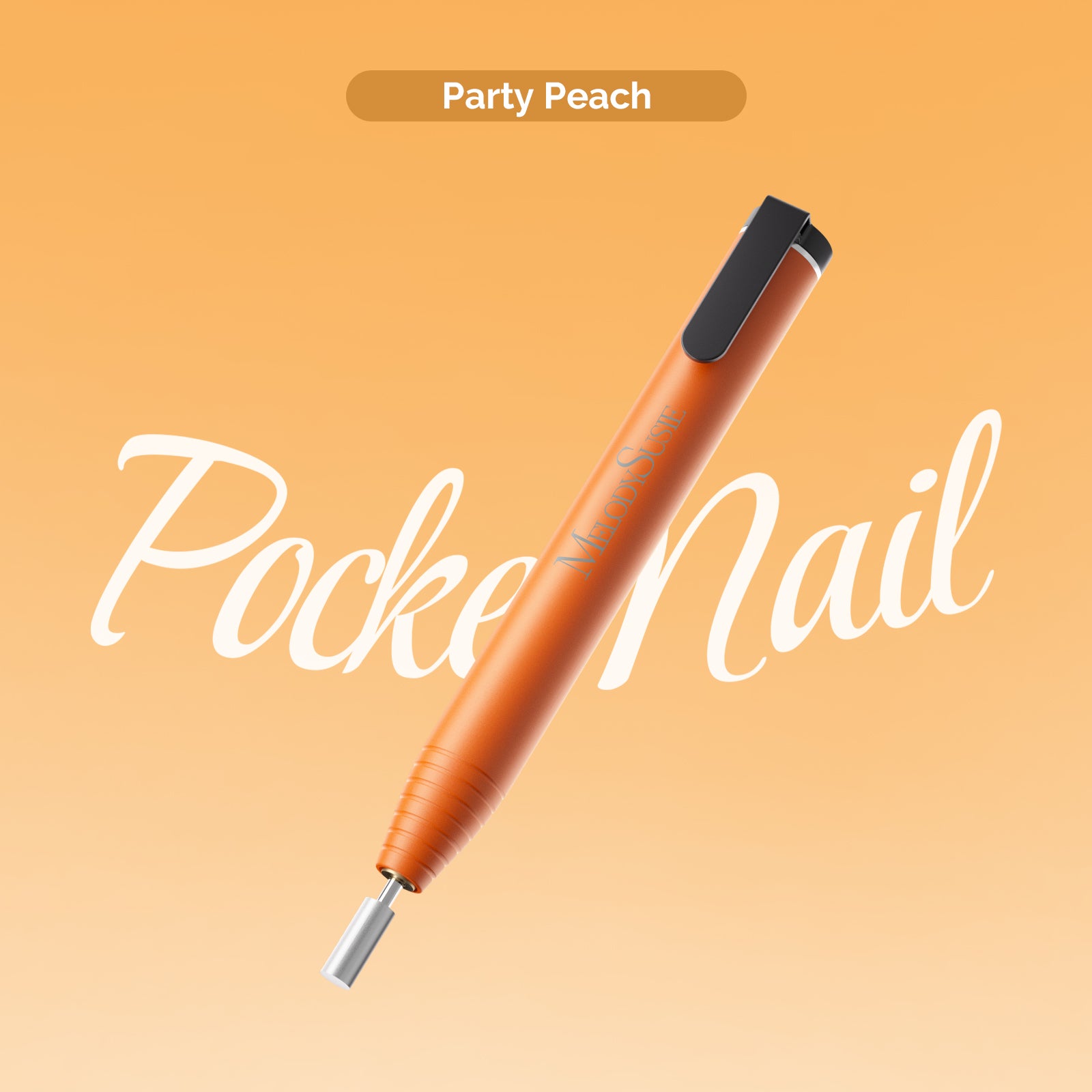 PocketNail PC100GR/PC100G Pen-Shaped Innovative Portable Rechargeable Nail Drill 20,000RPM