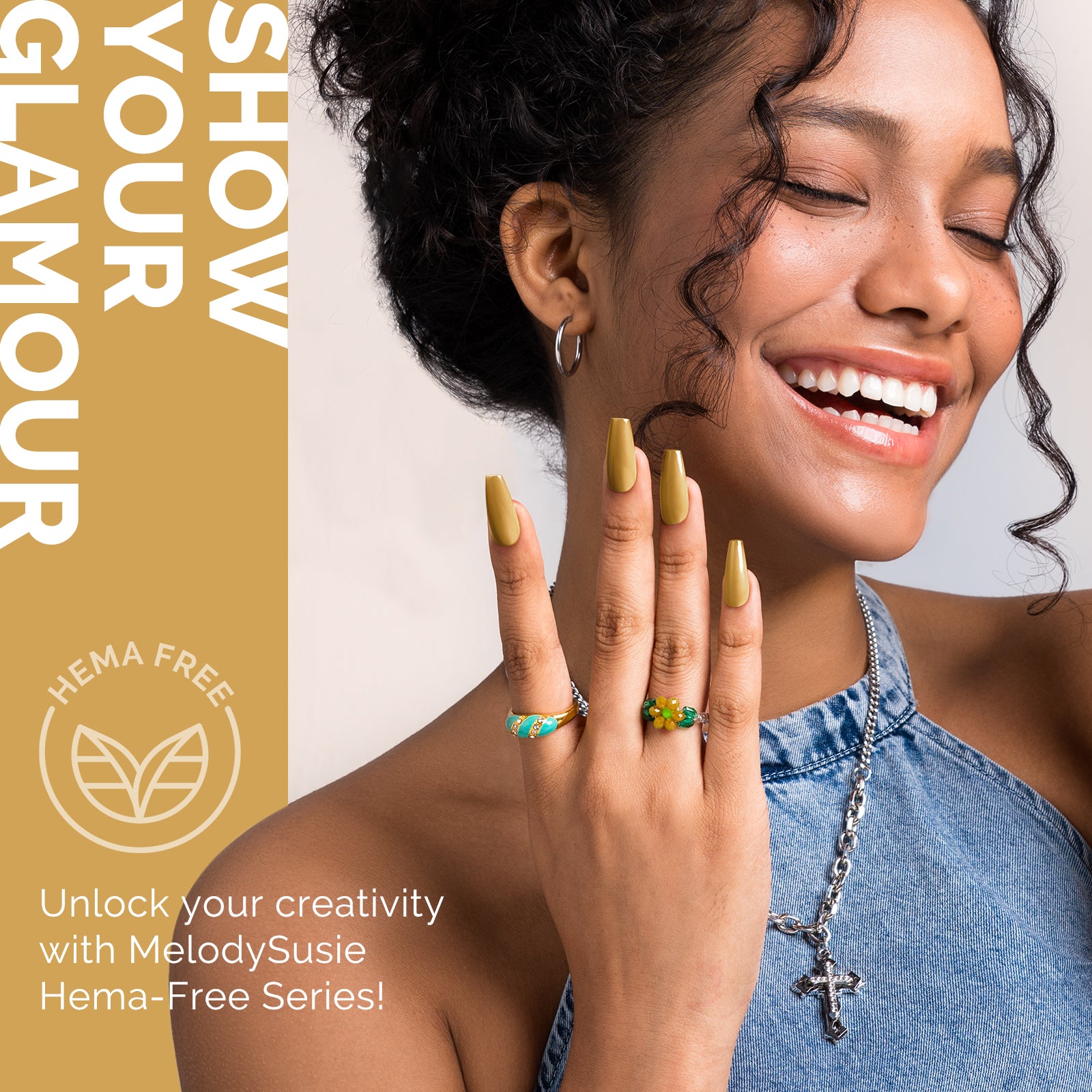 410 Straw Yellow - HEMA-Free Gel Nail Polish 0.5 fl oz/15ml