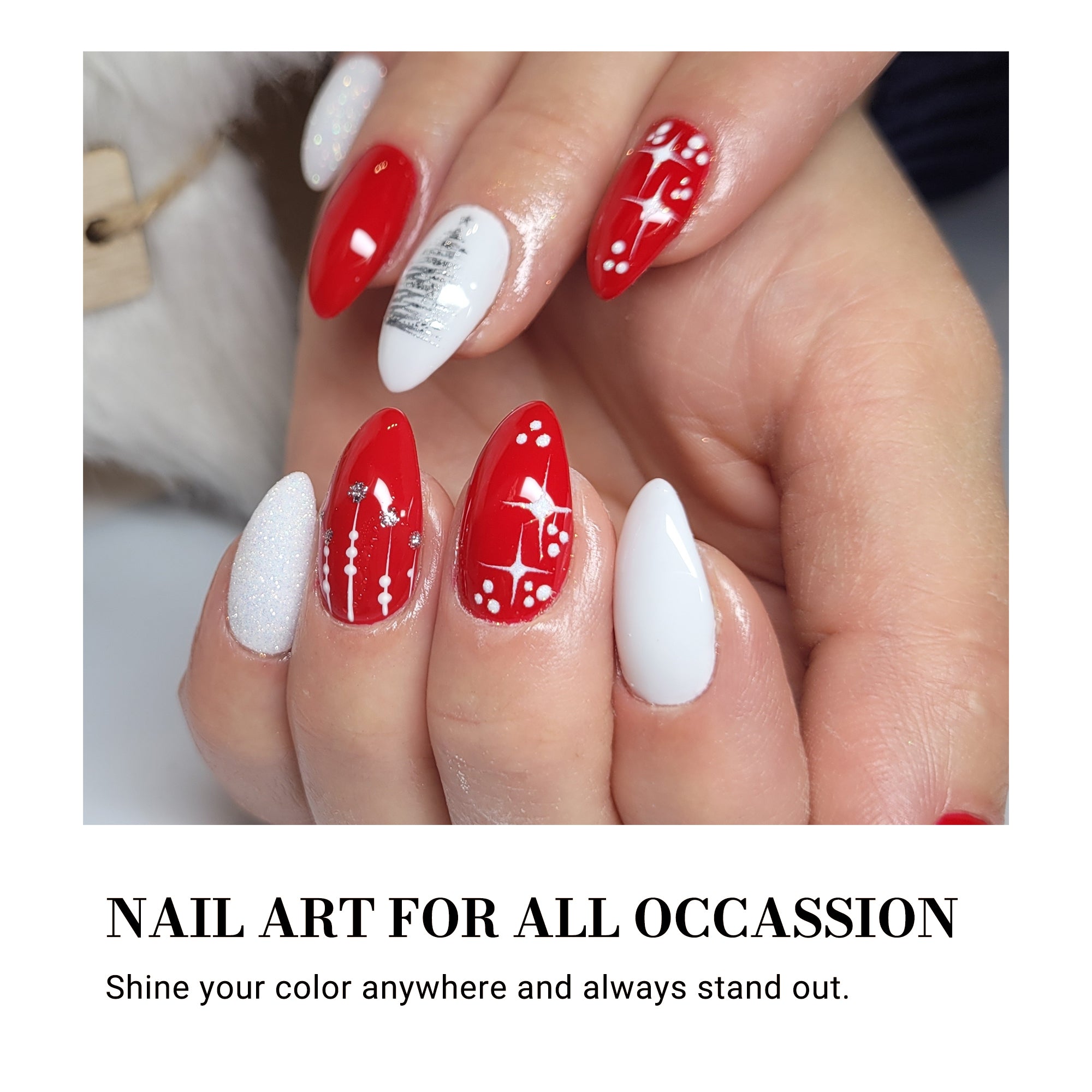 068 Rose Red - TPO-Free Thick Gel Nail Polish (15ml)