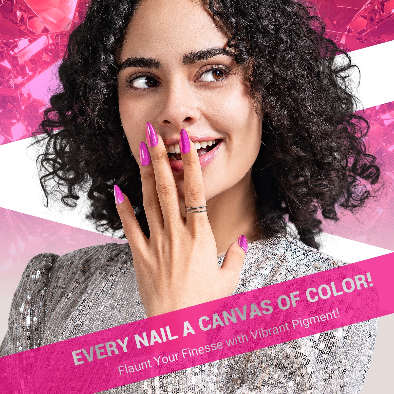 1073 Pink Neon Bliss - TPO-Free Thick Gel Nail Polish(15ml)