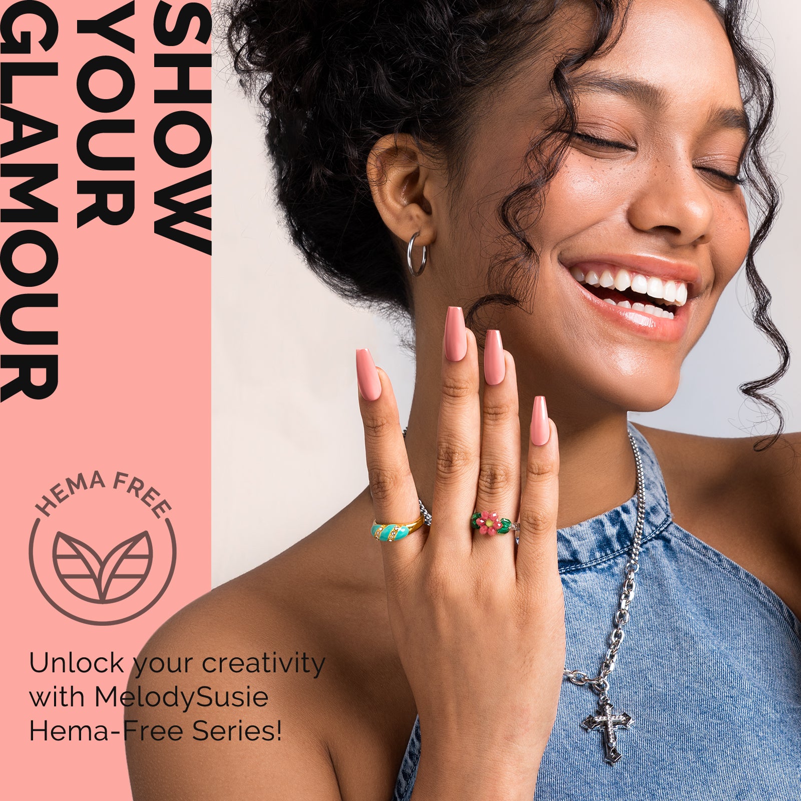 HEMA-Free Gel Nail Polish 0.5 fl oz/15ml - K0548 Thick Orange Pink