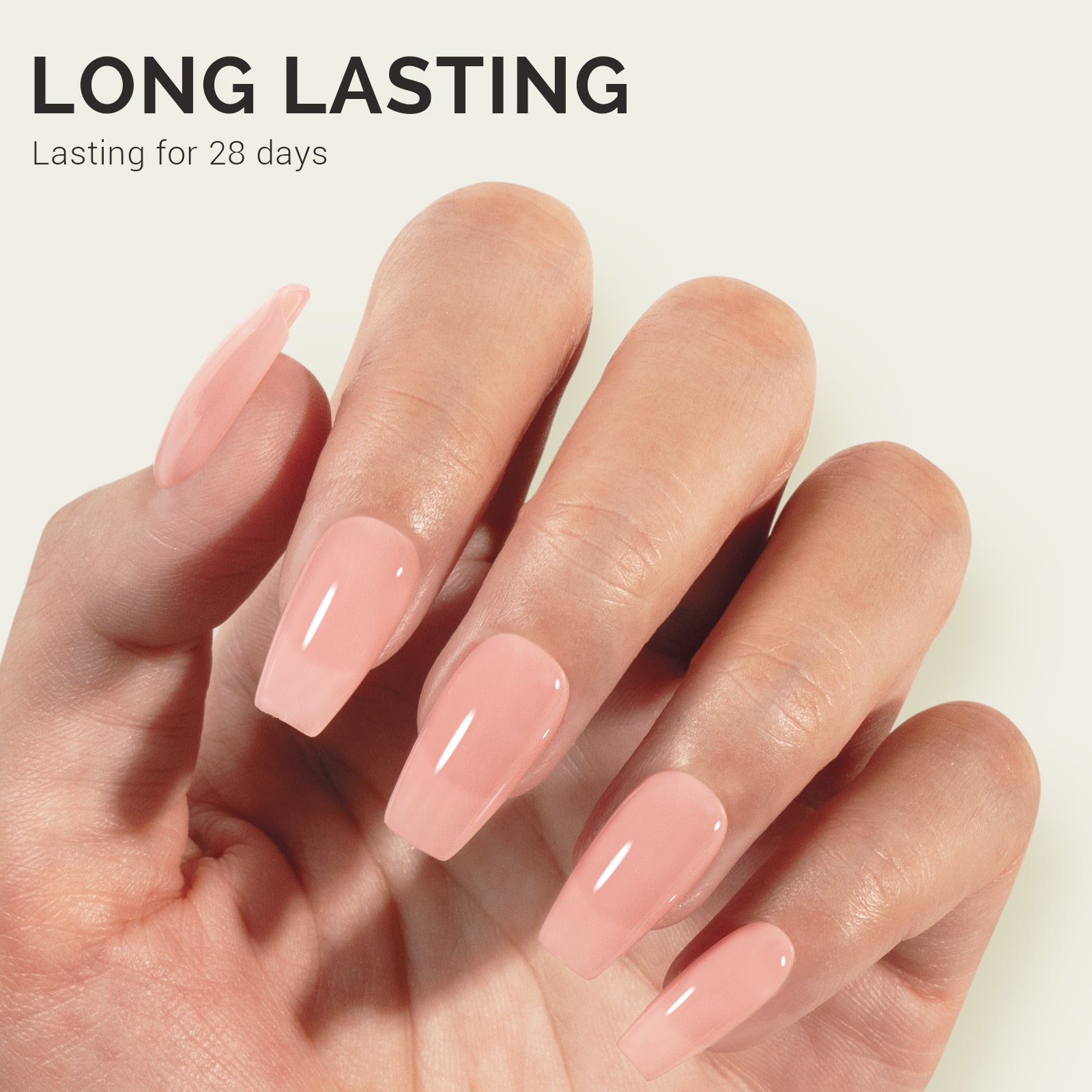 Jeweliver Jelly TPO-Free Gel Polish 15ml - Pink Rhodonite - JN19