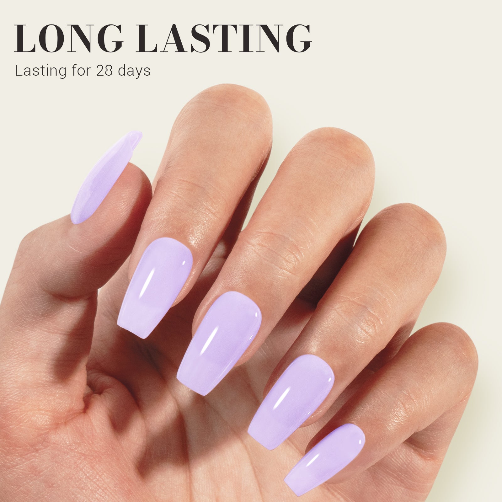 Jeweliver Jelly TPO-Free Gel Nail Polish 0.5 fl oz/15ml - Fog Purple JM04
