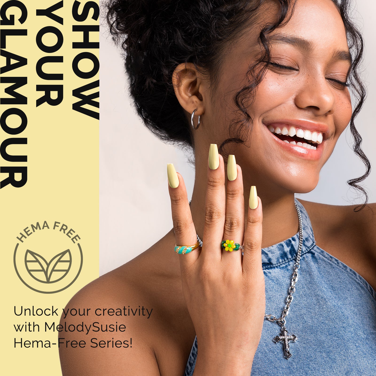 HEMA-Free Gel Nail Polish 0.5 fl oz/15ml - K0970 Thick Light Yellow