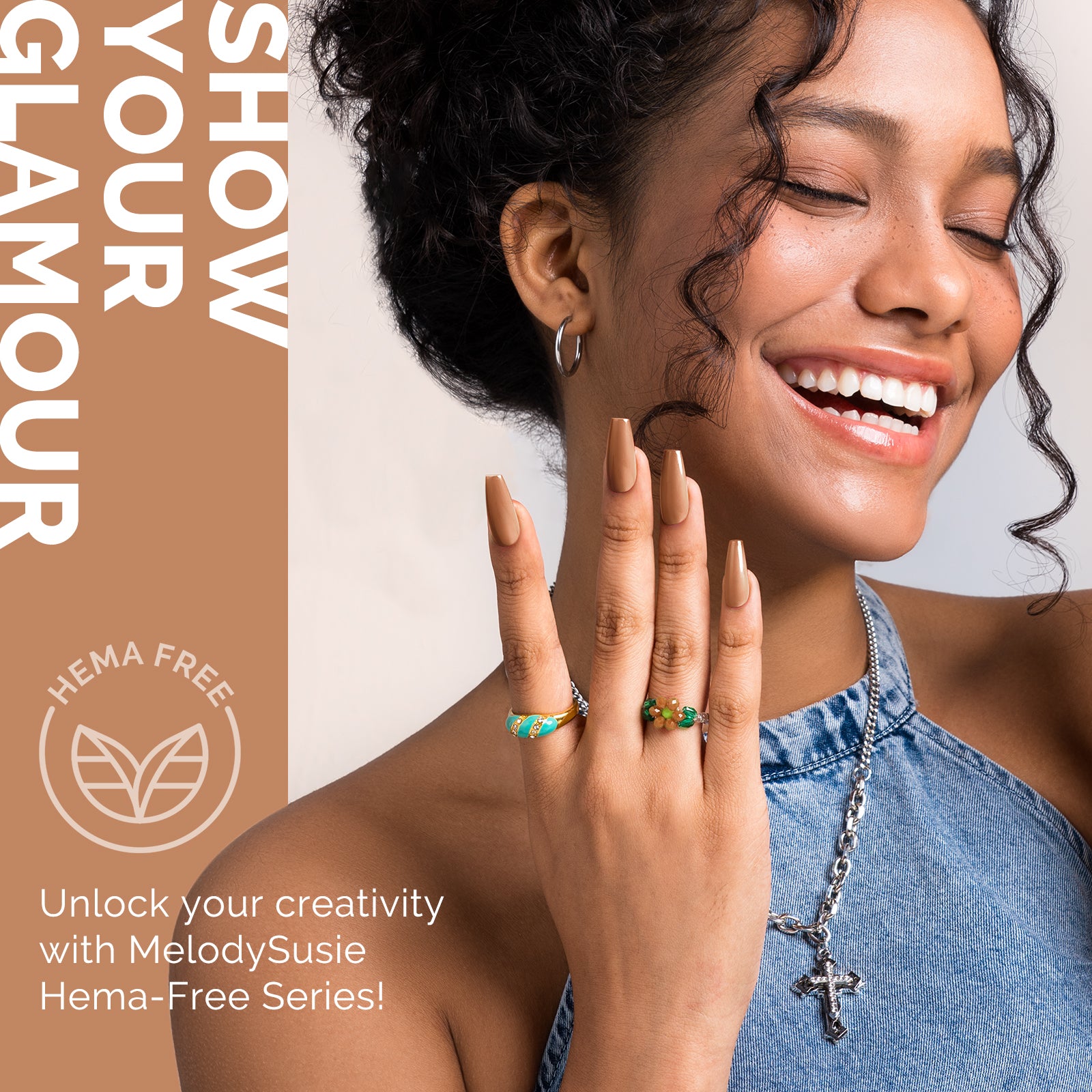 377 Caramel Brown - HEMA-Free Gel Nail Polish 0.5 fl oz/15ml