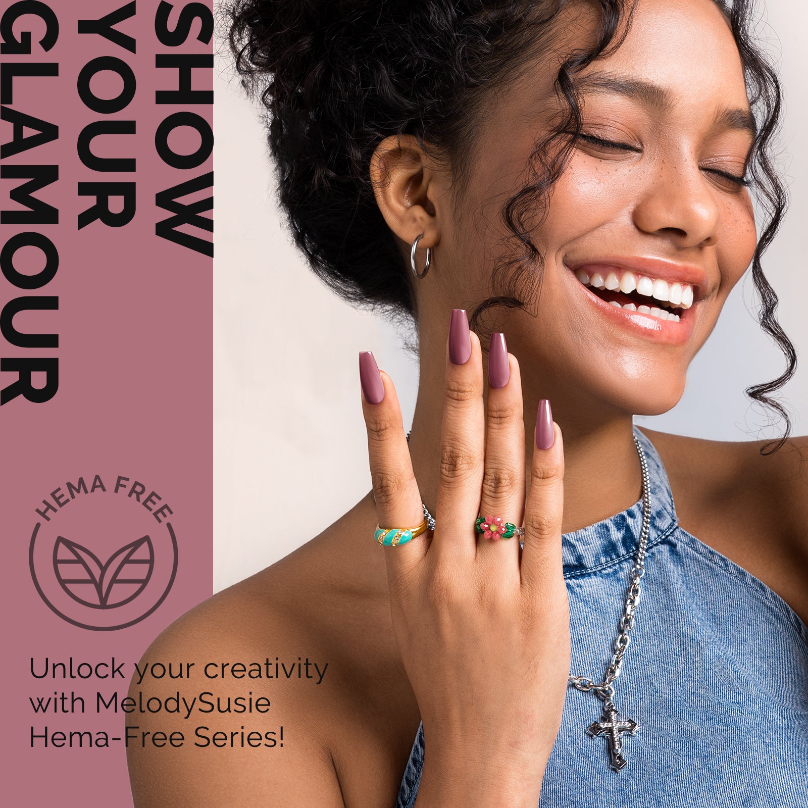 HEMA-Free Gel Nail Polish 0.5 fl oz/15ml - K0611 Thick Rosy Nude