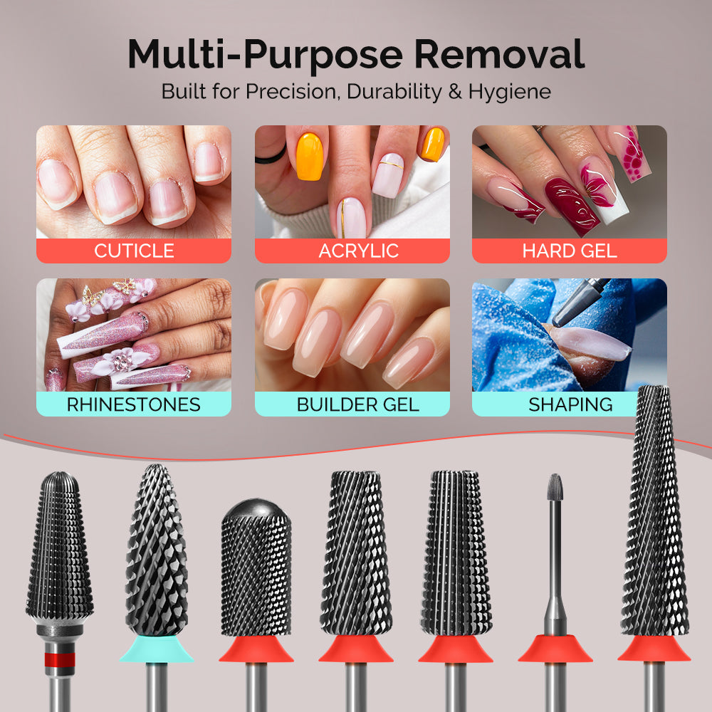 Dura-Diamond Coating Tungsten Carbide Nail Drill Bit