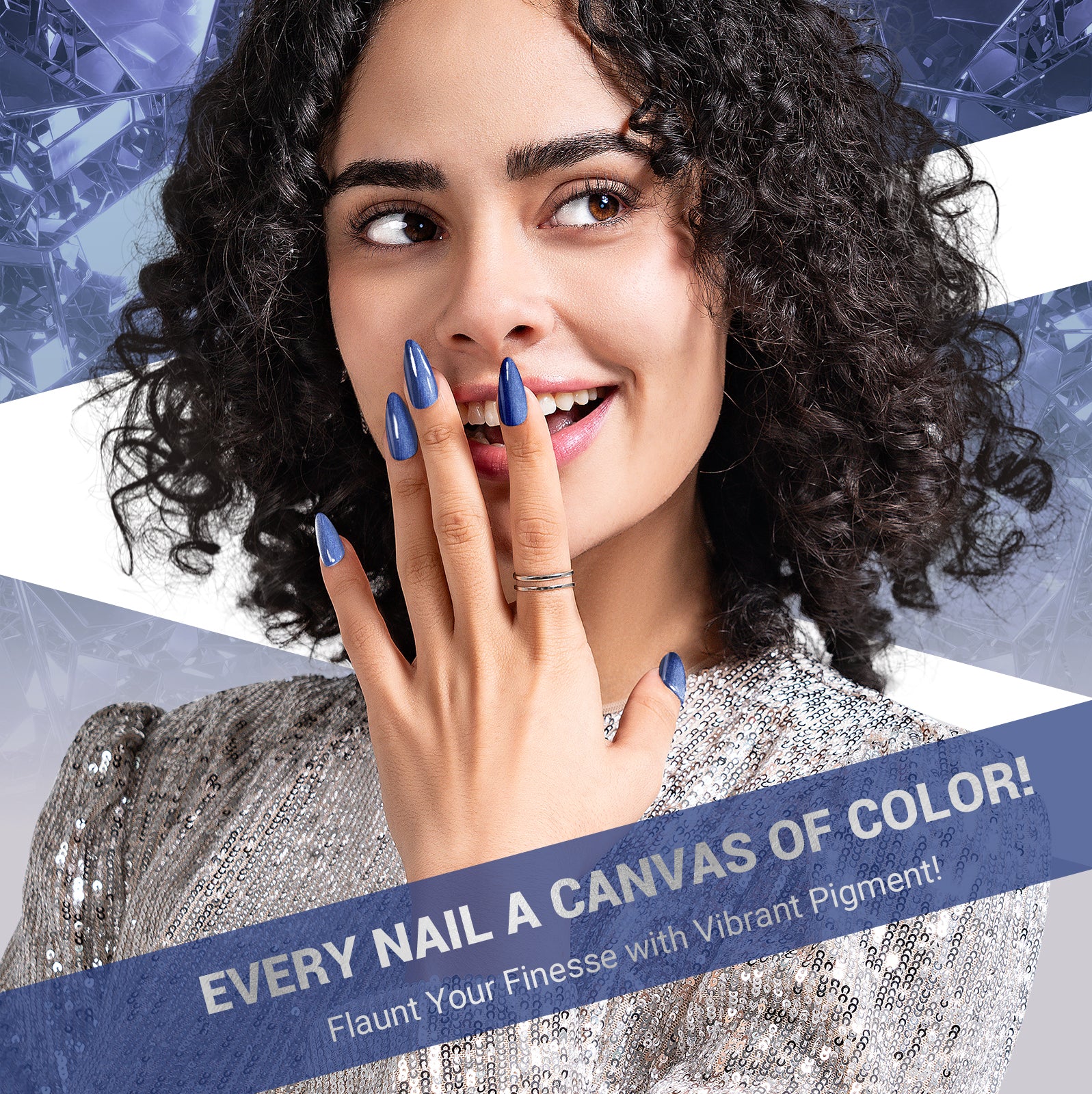 G187 Cyber Blue Neon - TPO-Free Thick Gel Nail Polish(15ml)