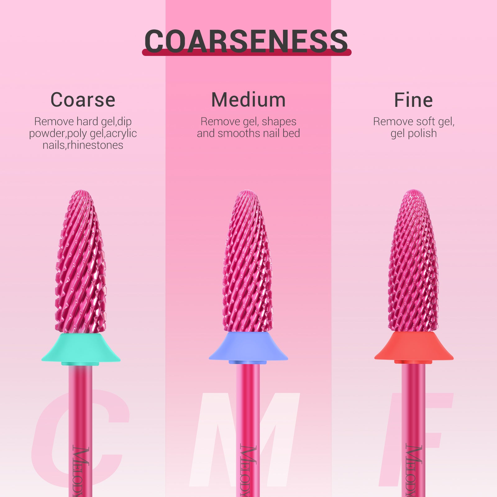 Long Flame Tungsten Carbide Nail Drill Bit