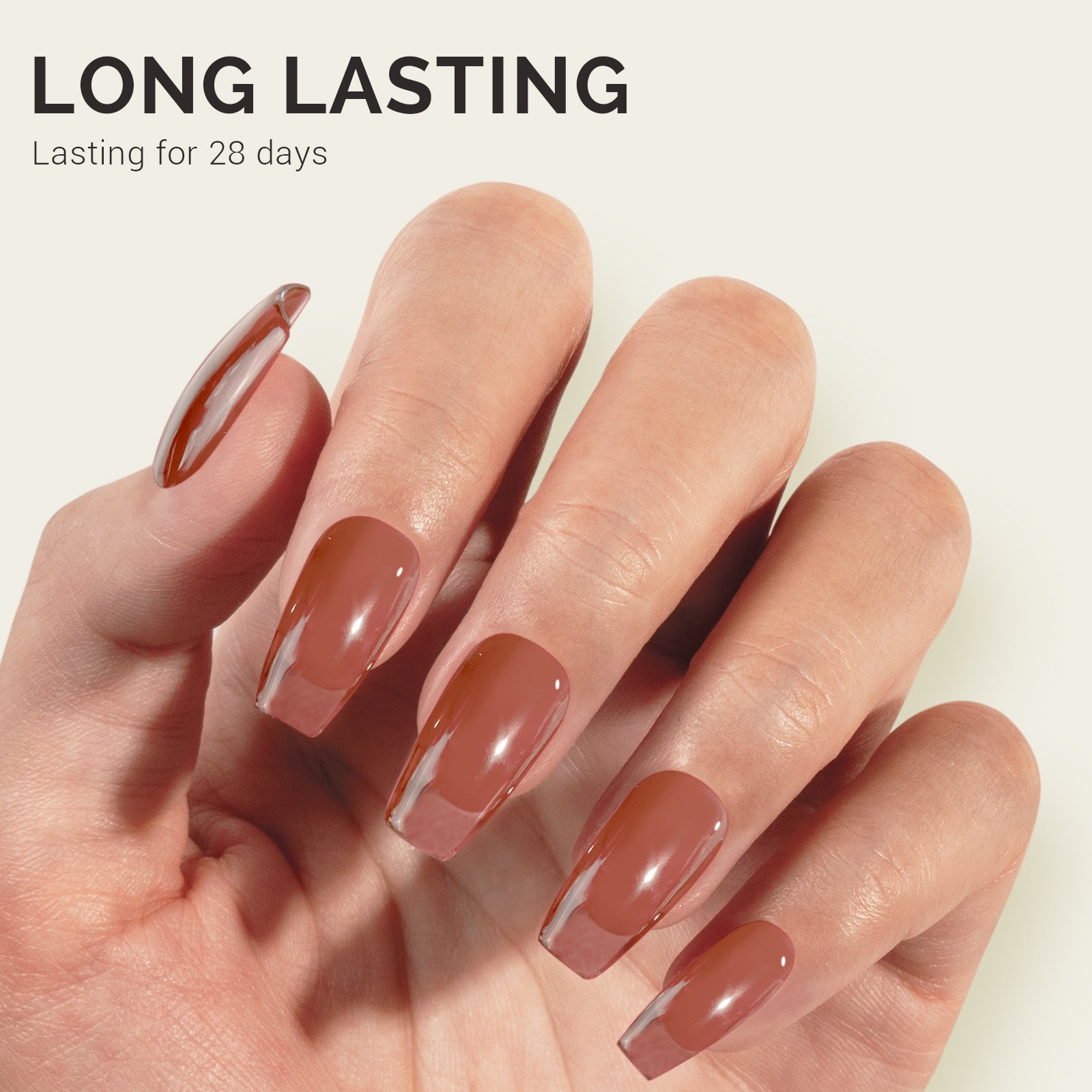 Jeweliver Jelly TPO-Free Gel Polish 15ml - Brown Obsidian - JC17