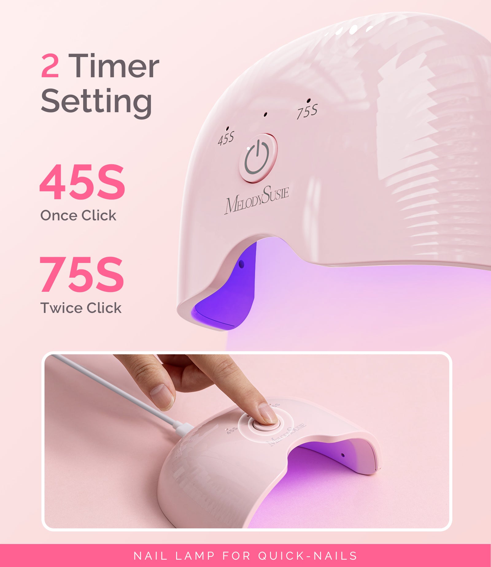 P-ART06F LED/UV Nail Lamp