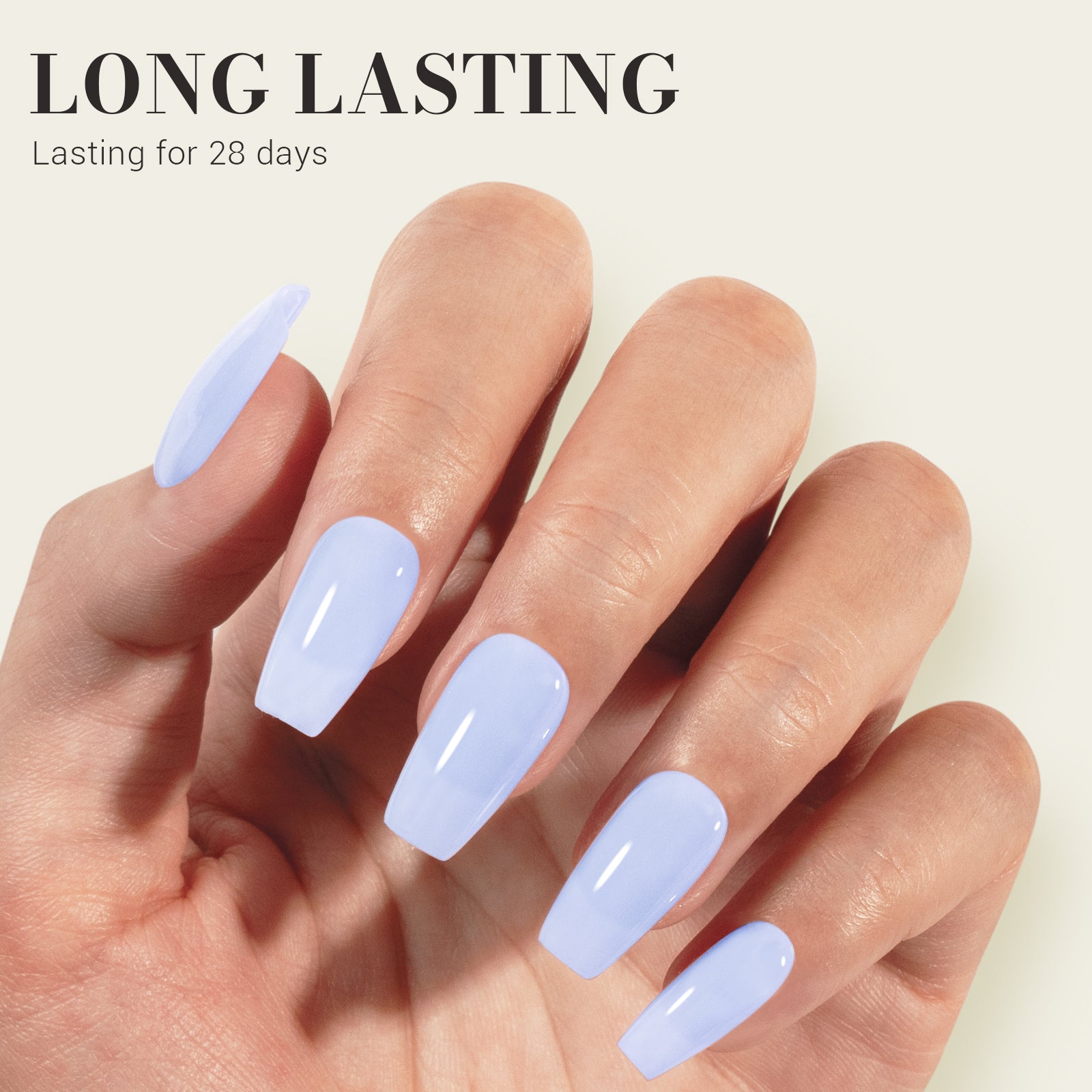 Jeweliver Jelly TPO-Free Gel Nail Polish 0.5 fl oz/15ml - Light Blue JM01