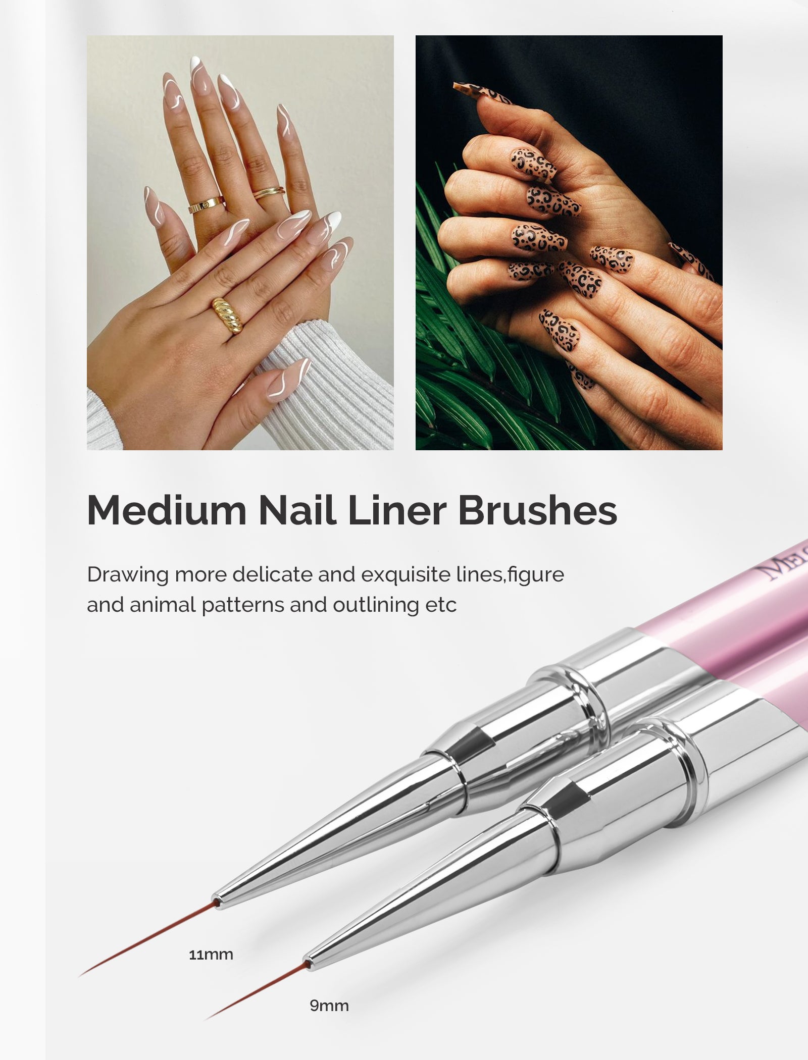 Nail Art Liner Brushes (5Pcs)