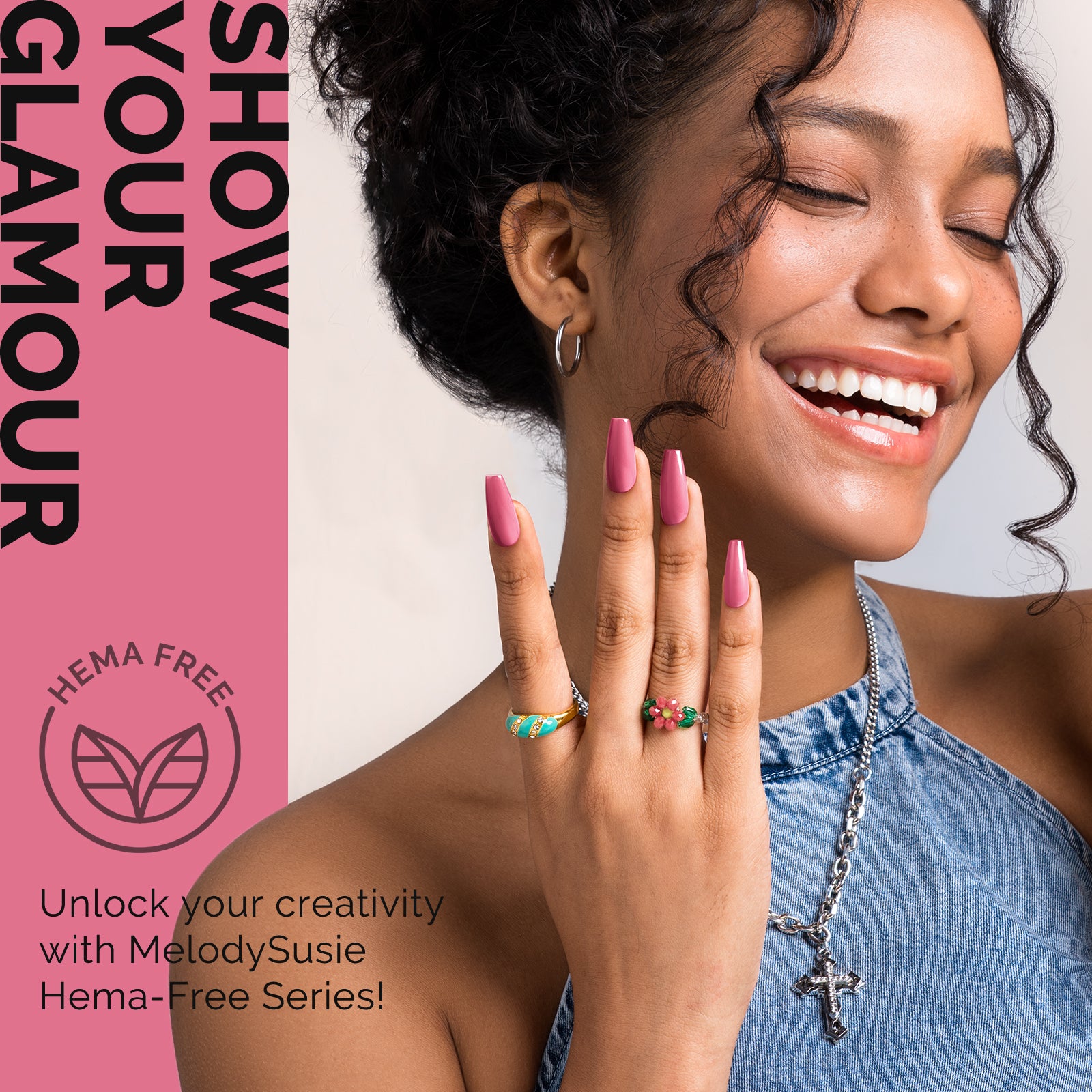 HEMA-Free Gel Nail Polish 0.5 fl oz/15ml - K0566 Thick Rose Pink