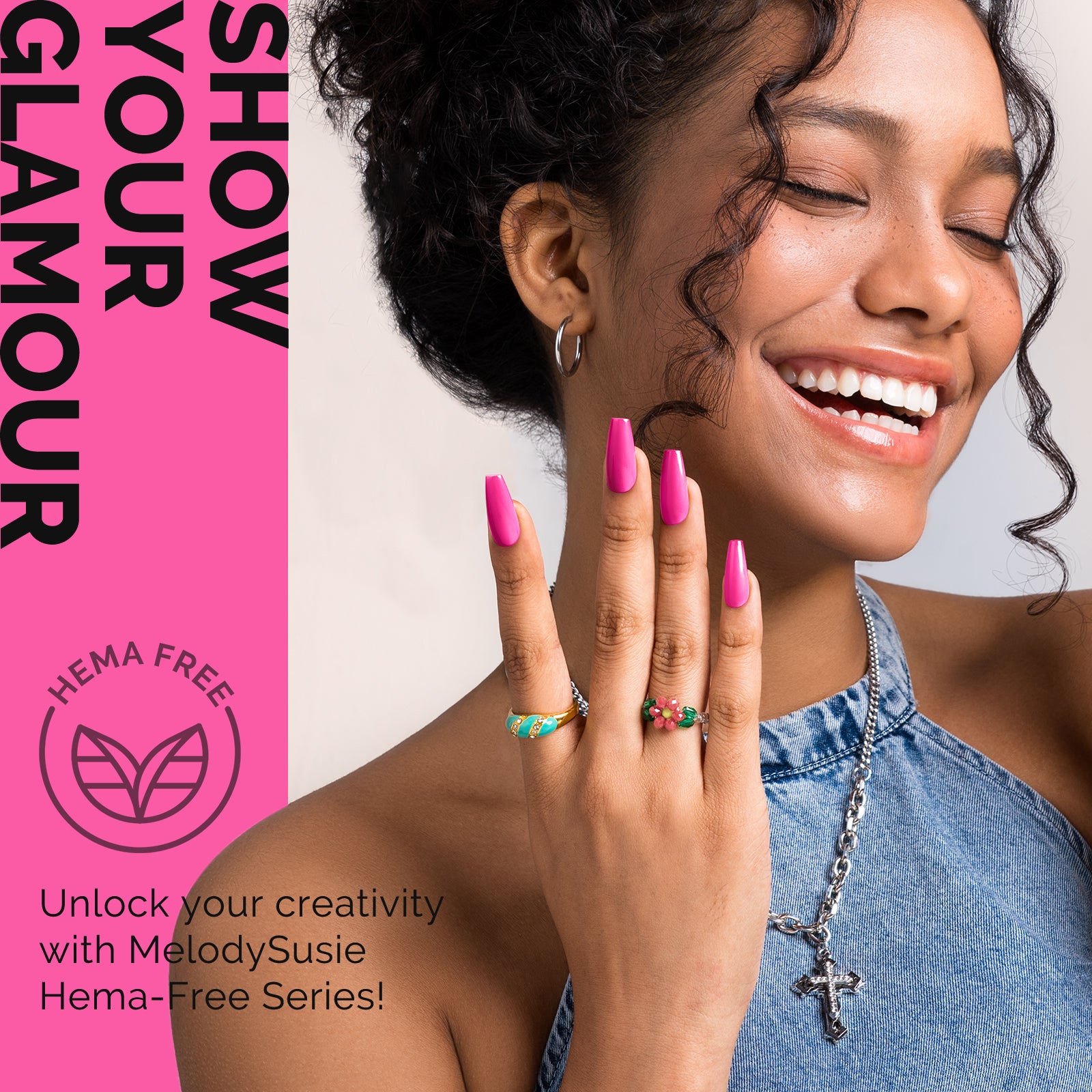 HEMA-Free Gel Nail Polish 0.5 fl oz/15ml - K1094 Thick Pinkish Purple