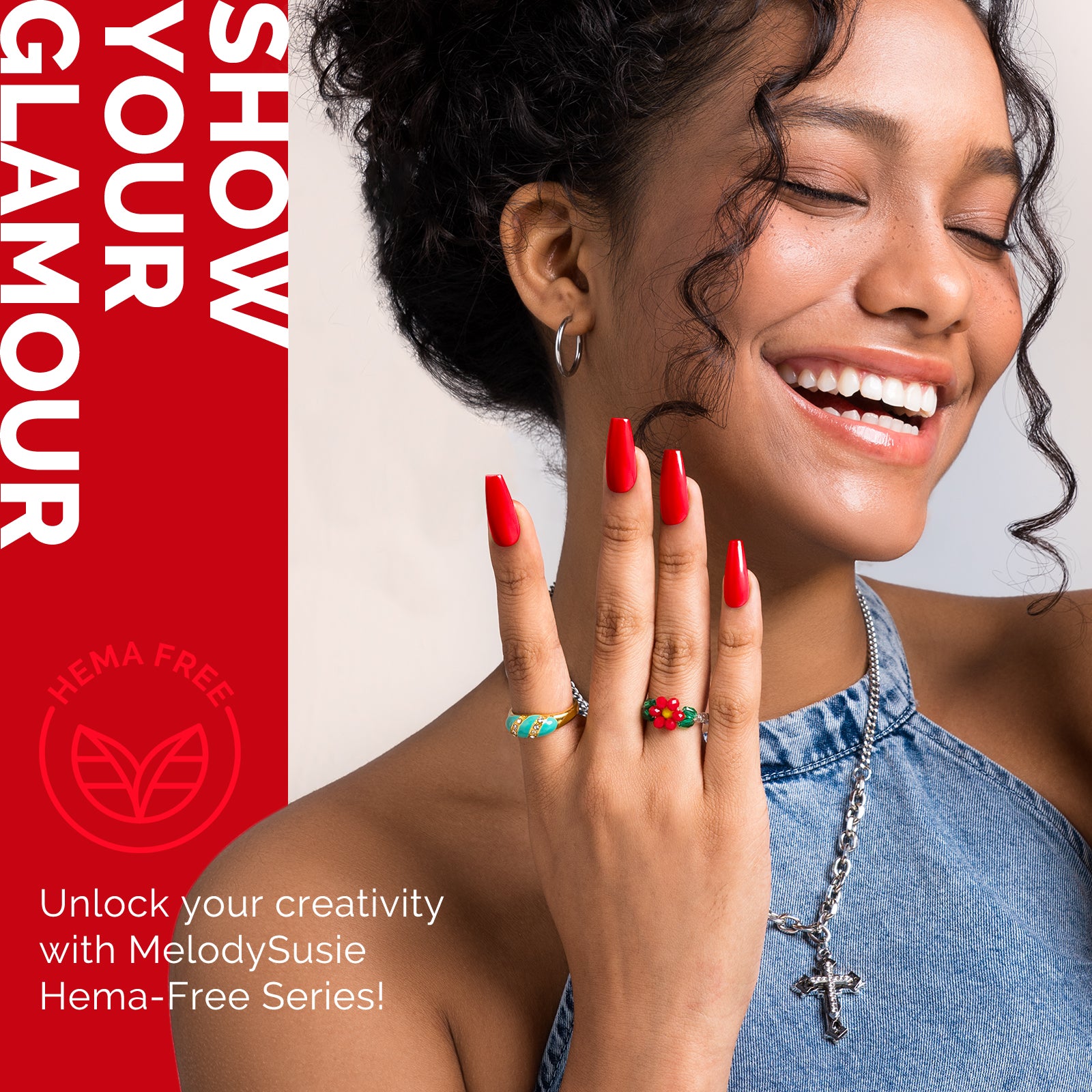 068 Sweety Red - HEMA-Free Gel Nail Polish 0.5 fl oz/15ml