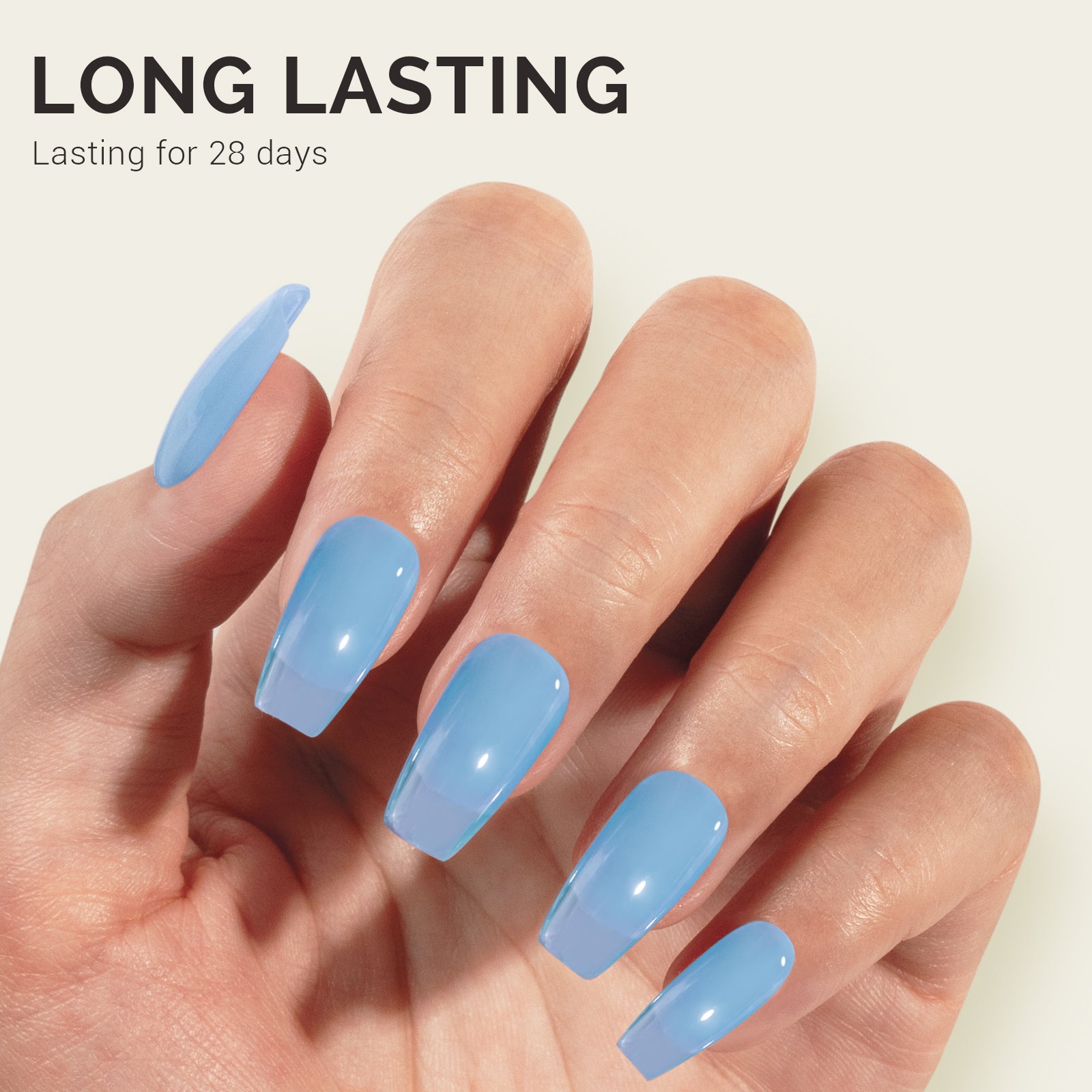 Jeweliver Jelly TPO-Free Gel Polish 15ml - Blue Topaz - JP53