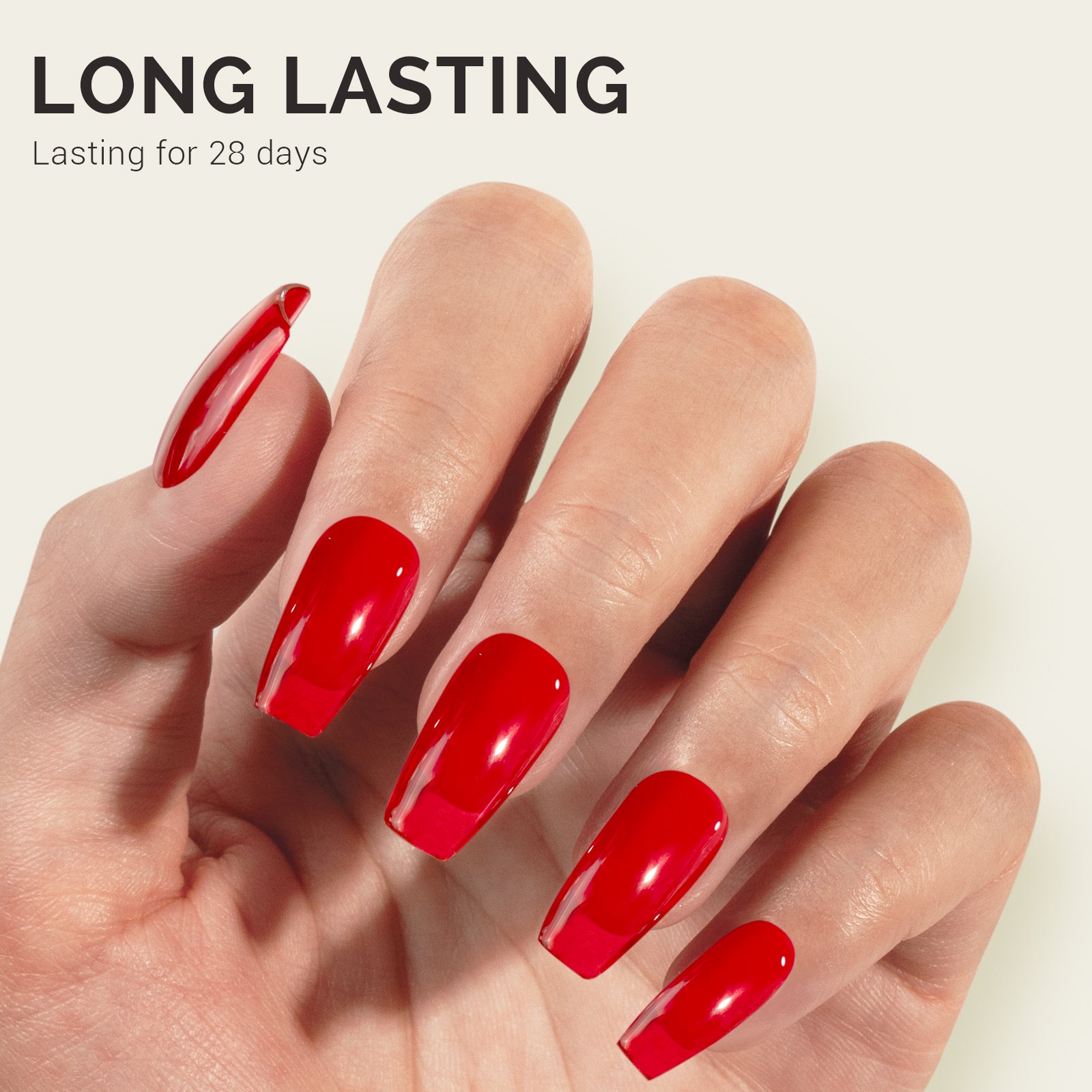 Jeweliver Jelly TPO-Free Gel Polish 15ml - Red Diamond - JDZ30