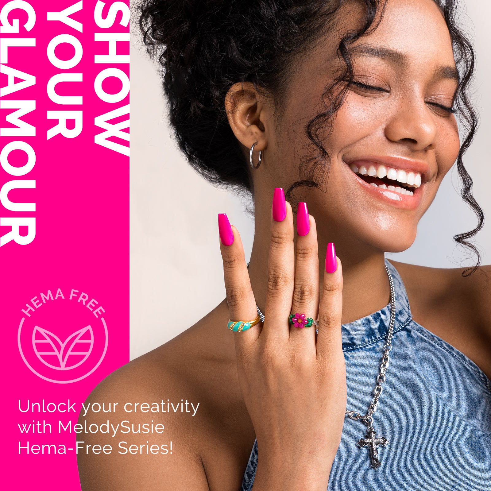 027 Peony Pink- HEMA-Free Gel Nail Polish 0.5 fl oz/15ml