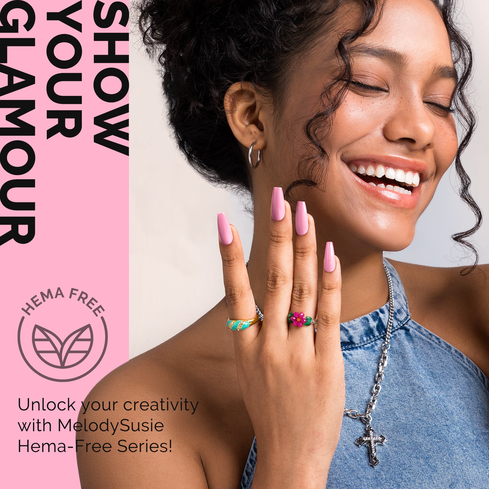 012 Pretty Pink - HEMA-Free Gel Nail Polish 0.5 fl oz/15ml