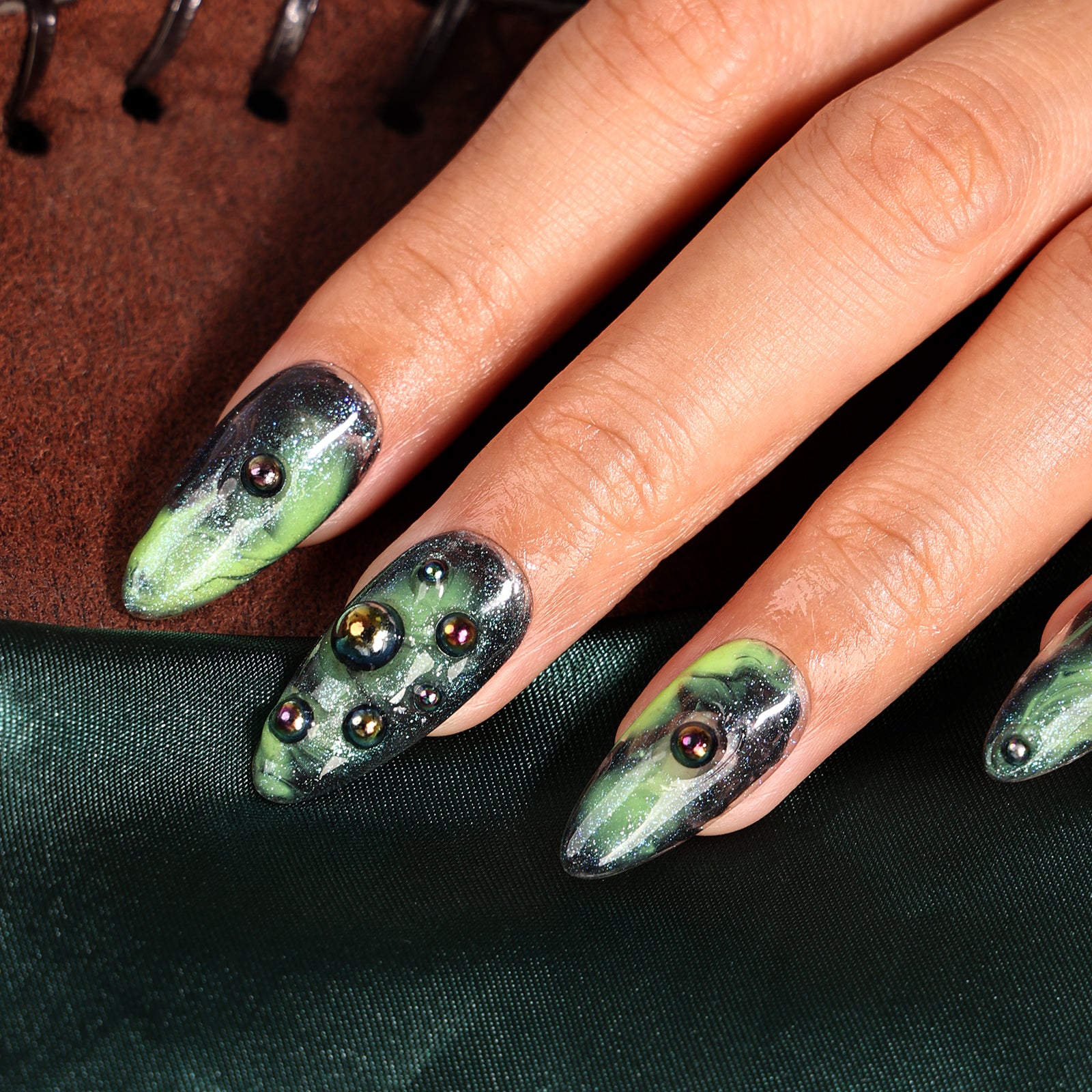 Nebula Stiletto Regular Press On Nails| MelodySusie