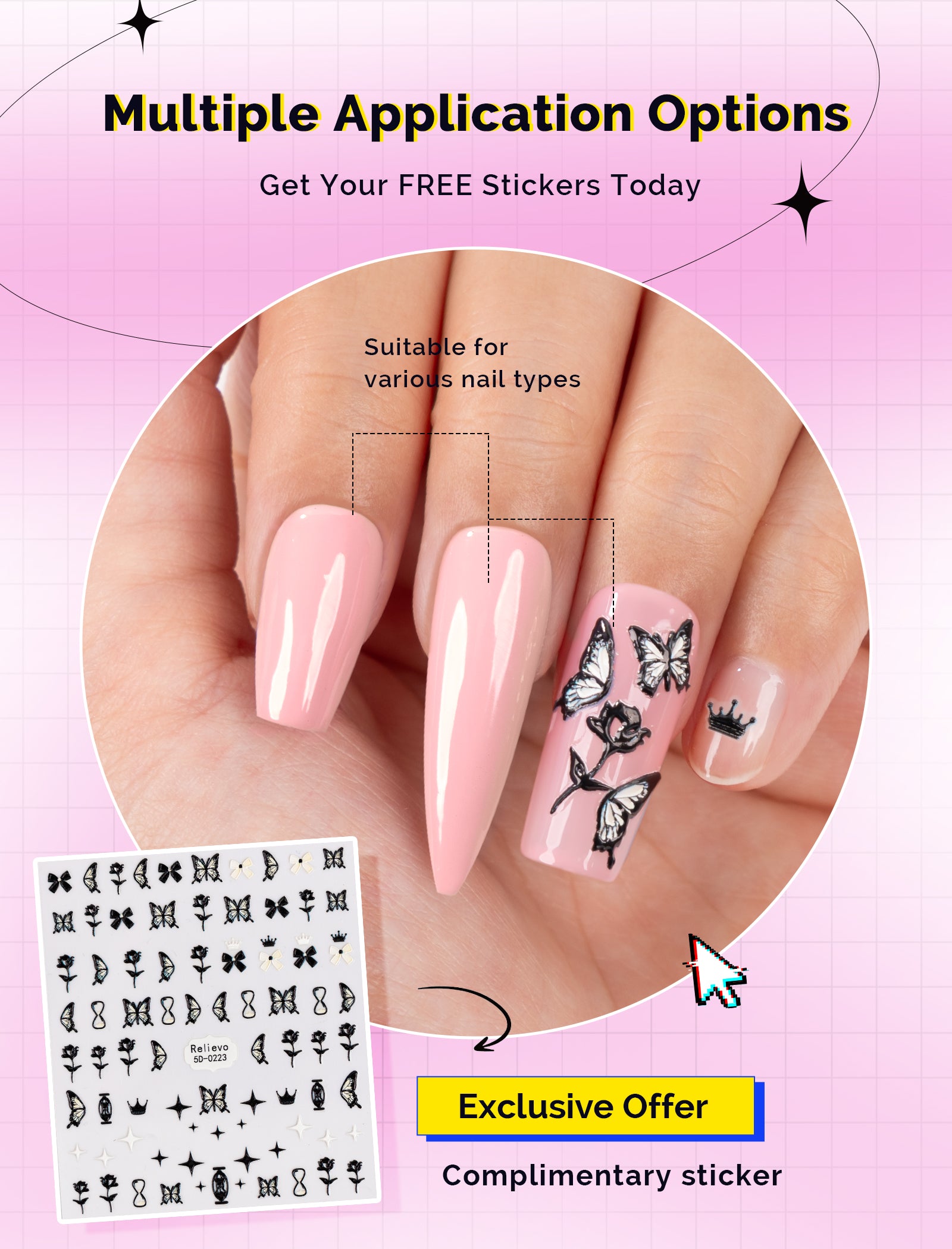 Semi Cured Gel Nail Strips - US ONLY