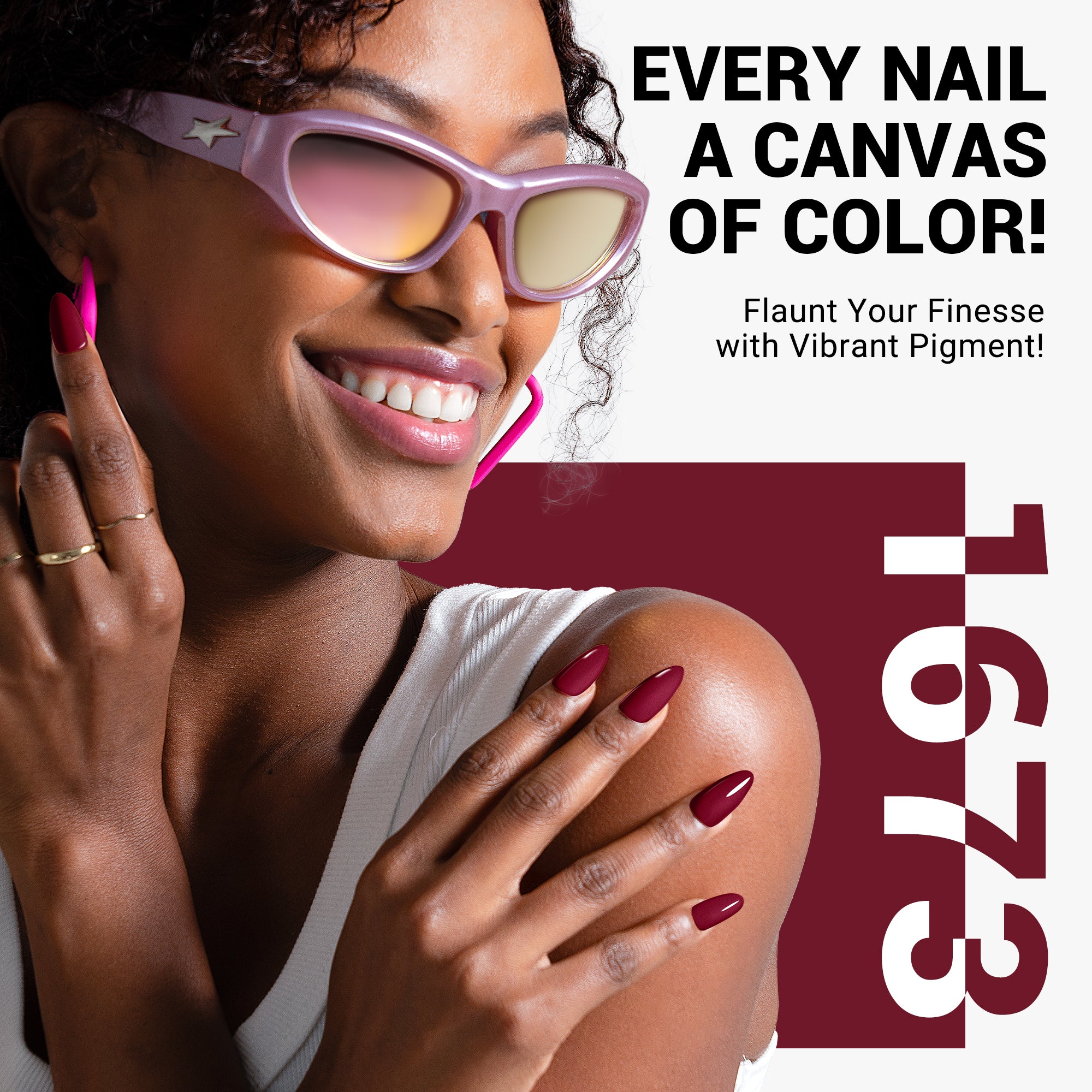 1673 Retro Sport Red - TPO-Free Thick Gel Nail Polish(15ml)