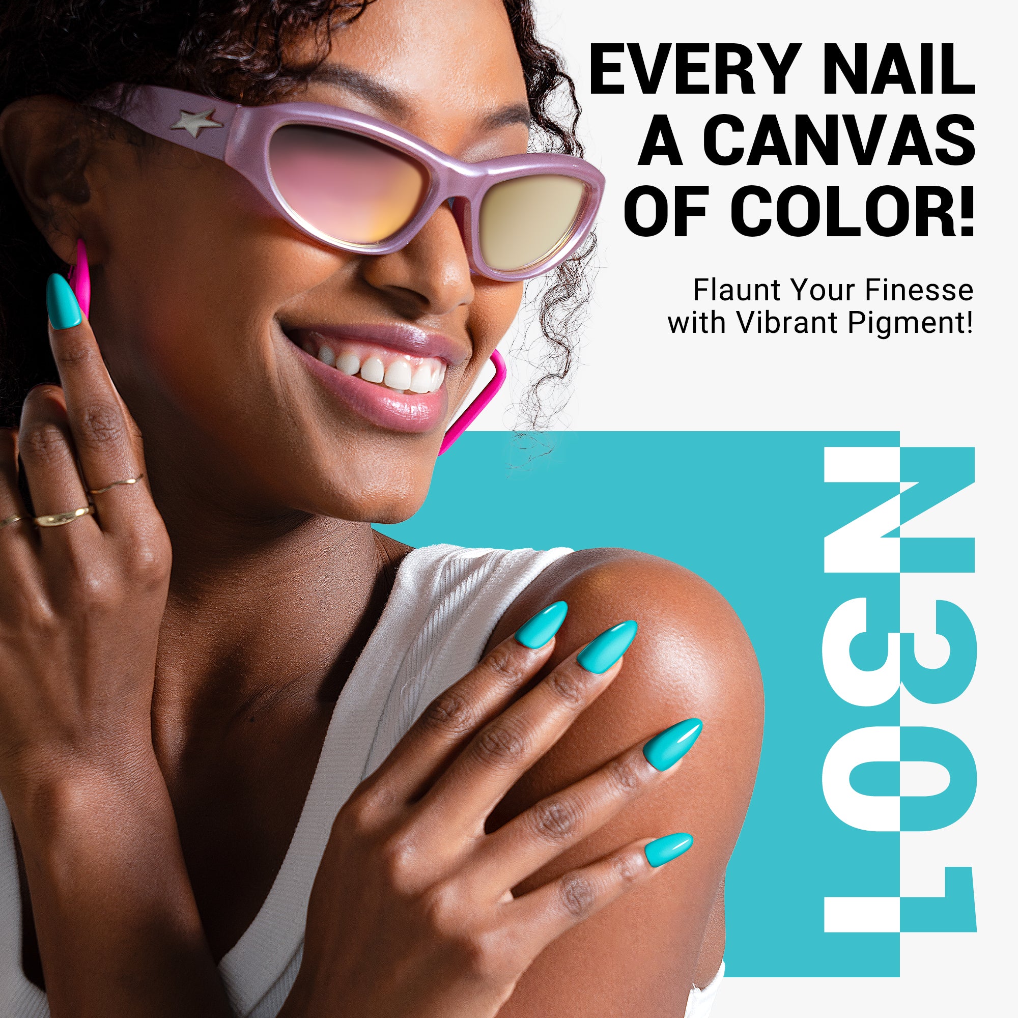 N301 Surf Blue - TPO-Free Thick Gel Nail Polish(15ml)