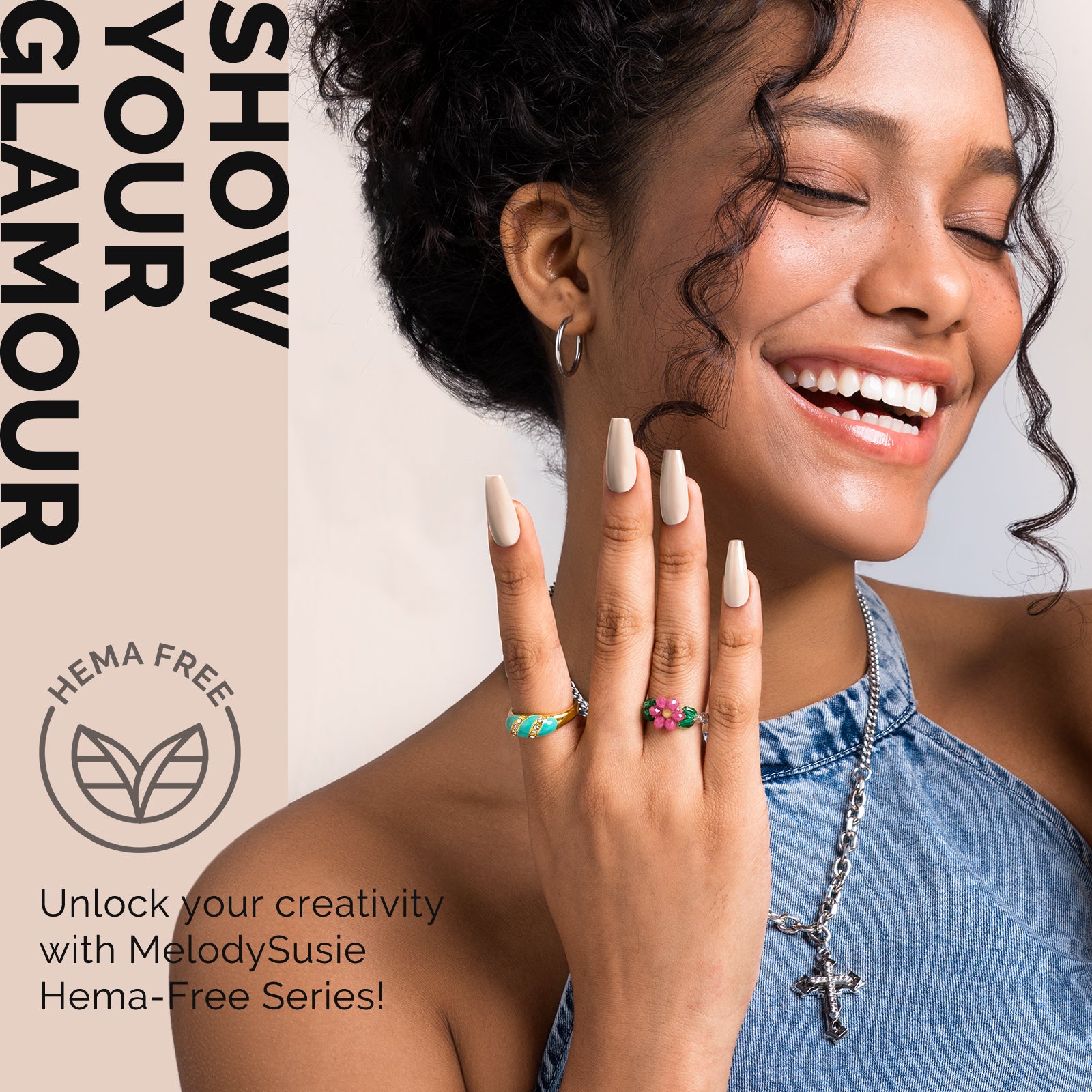 HEMA-Free Gel Nail Polish 0.5 fl oz/15ml - K0589 Thick Beige Nude Pink