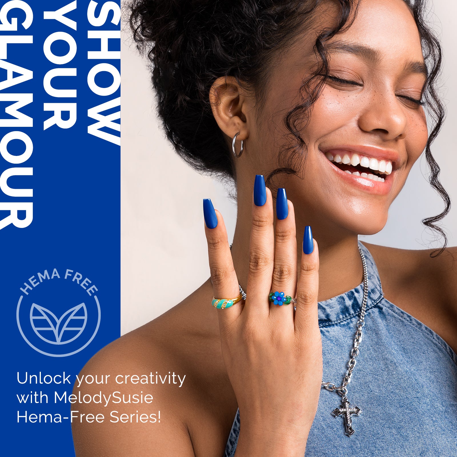 269 Royal Blue - HEMA-Free Gel Nail Polish 0.5 fl oz/15ml